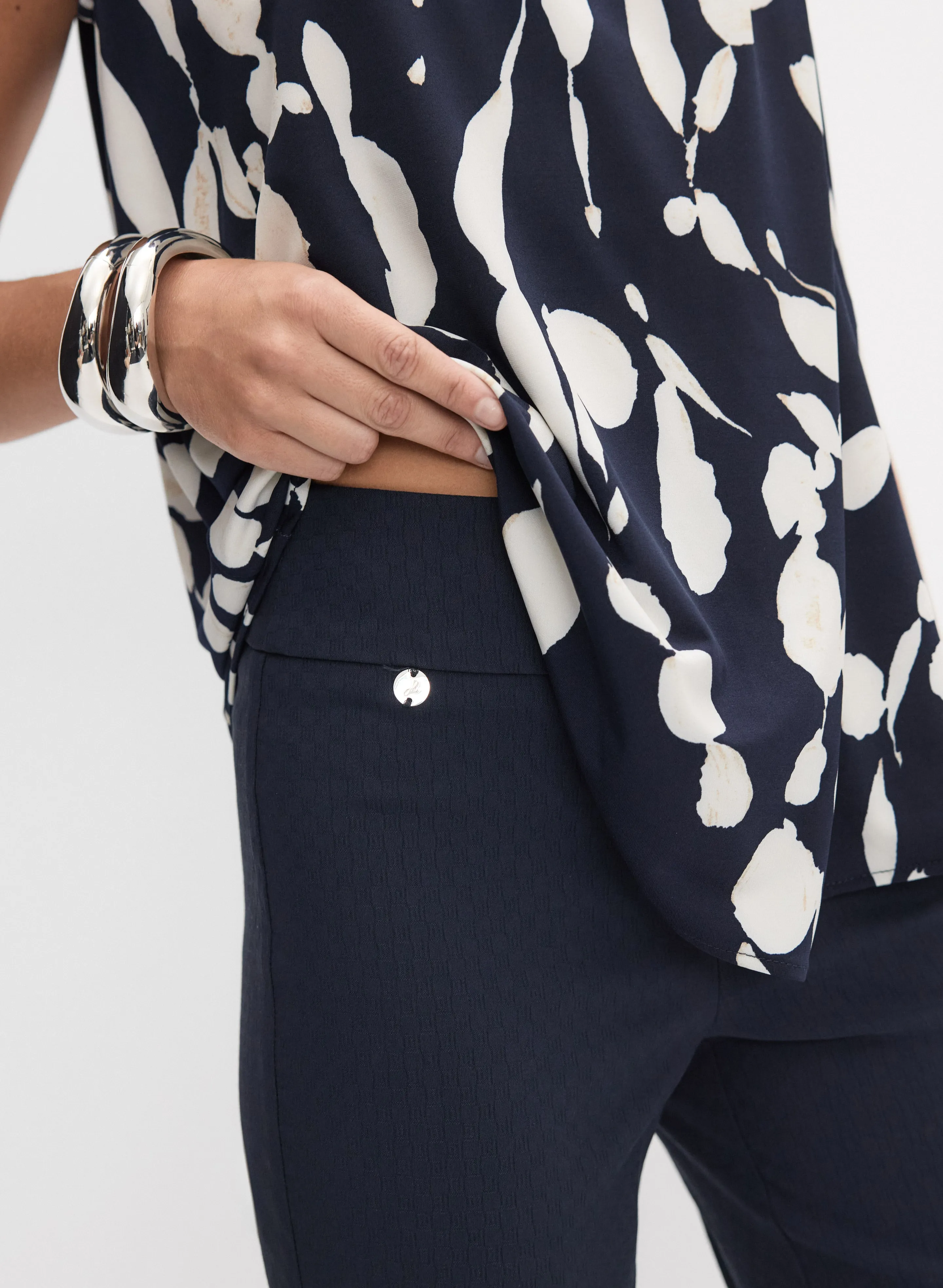 Joseph Ribkoff - Slim-Leg Pants sold by Melanie Lyne product image thumbnail 4