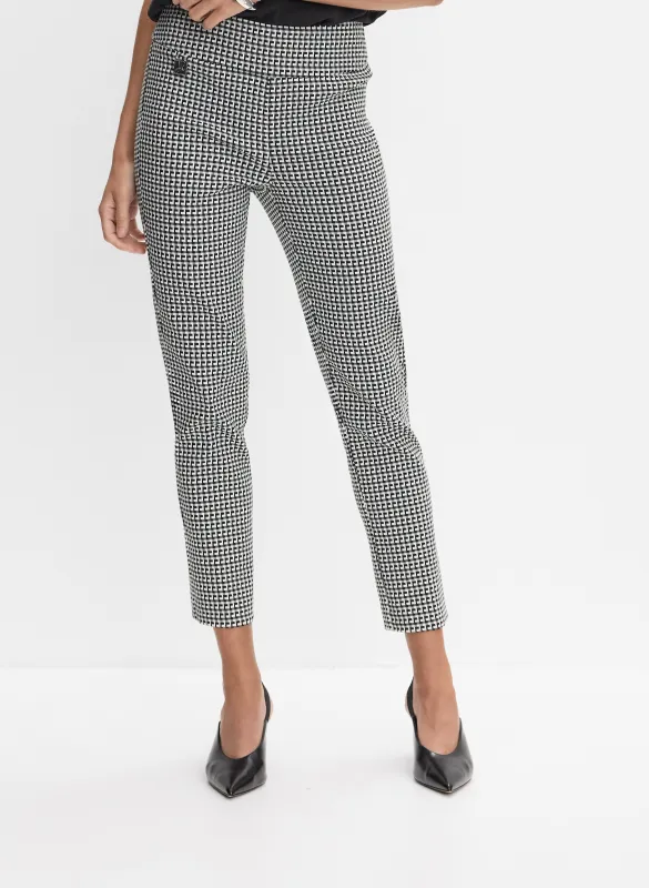 Joseph Ribkoff - Geometric Slim-Leg Pants made by Melanie Lyne