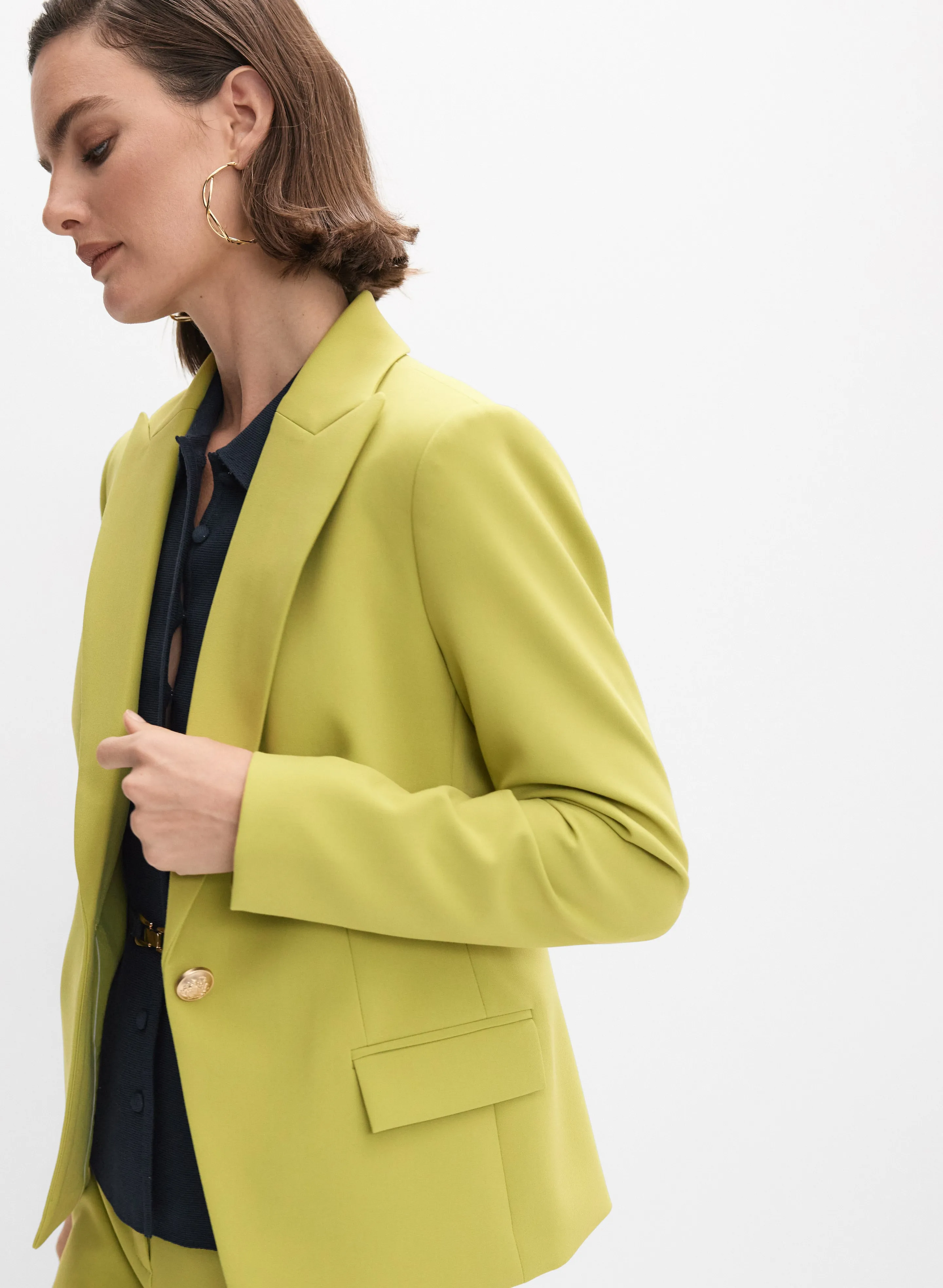 Peaked Lapel Blazer sold by Melanie Lyne product image thumbnail 4