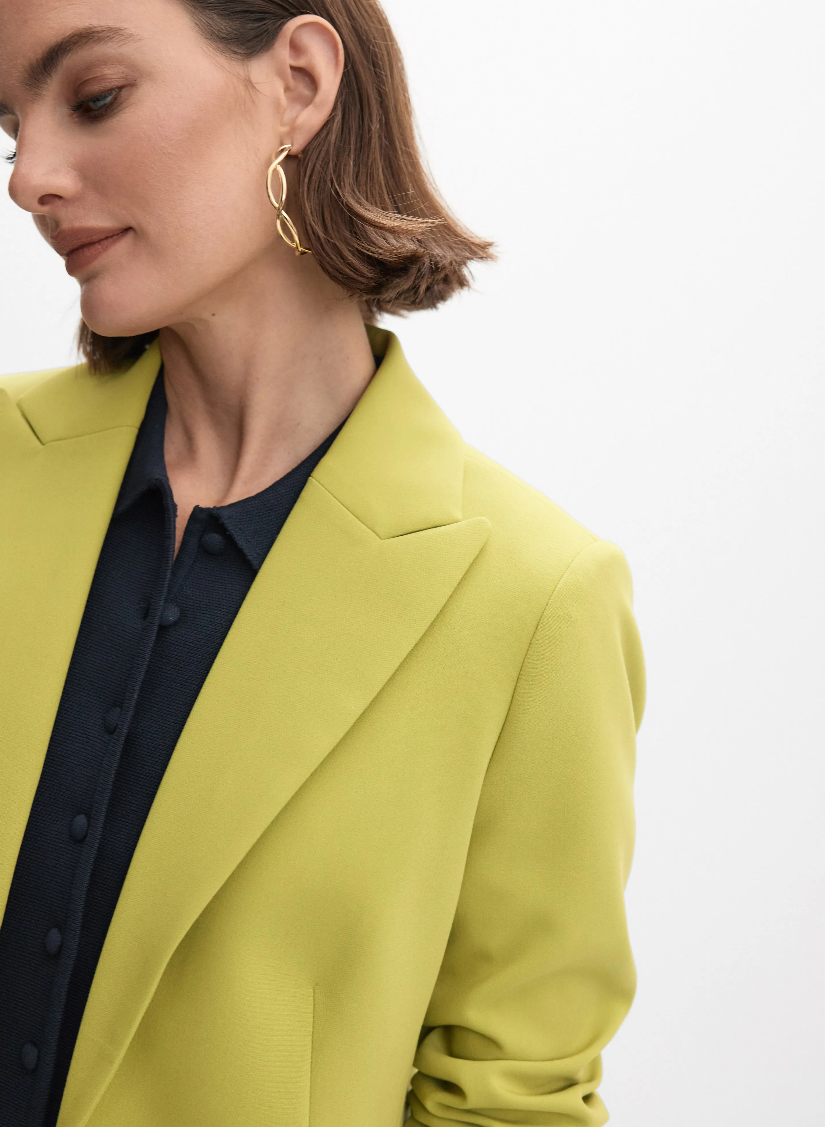 Peaked Lapel Blazer sold by Melanie Lyne product image thumbnail 2