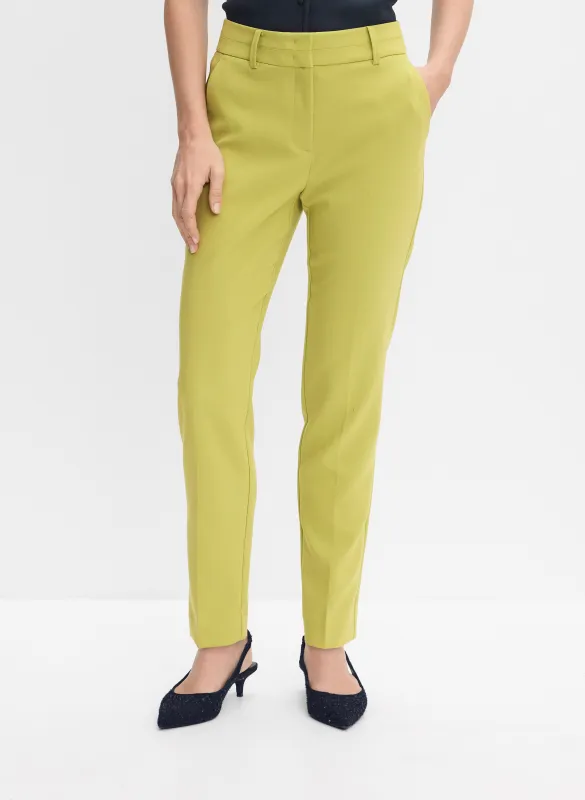 Giselle Slim-Leg Pants made by Melanie Lyne