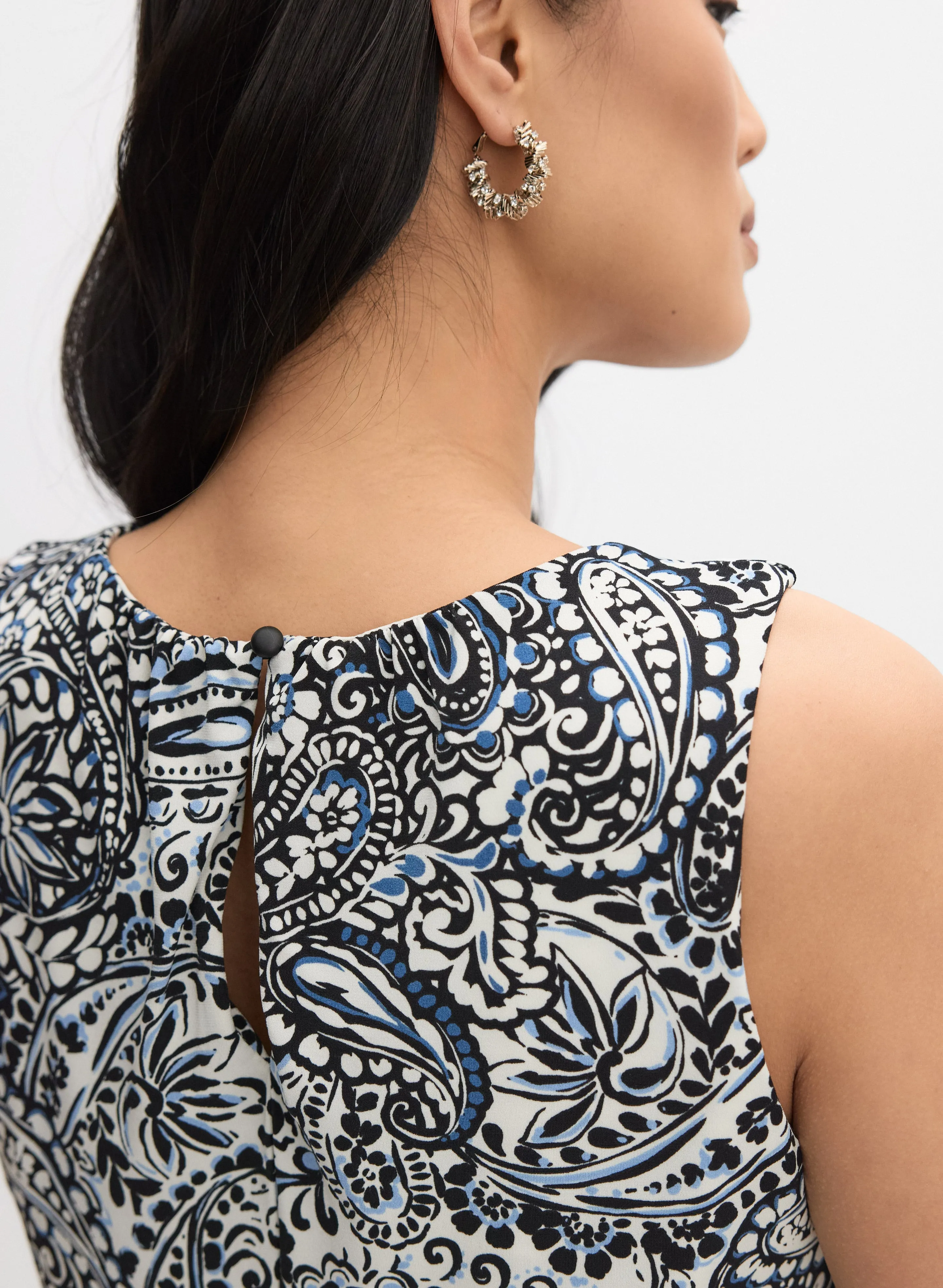 Paisley Print Top sold by Melanie Lyne product image thumbnail 4