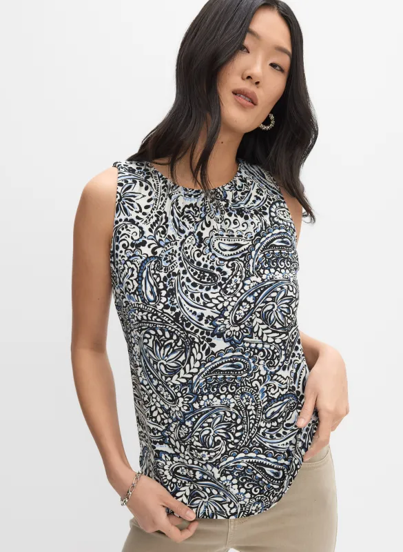 Paisley Print Top sold by Melanie Lyne