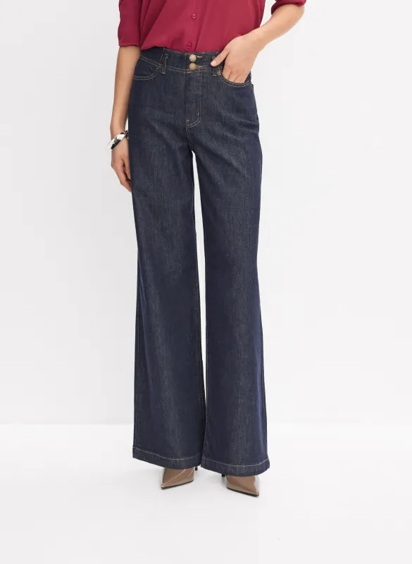 Wide-Leg Jeans made by Melanie Lyne