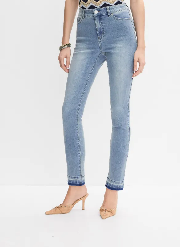 Slim-Leg Jeans made by Melanie Lyne