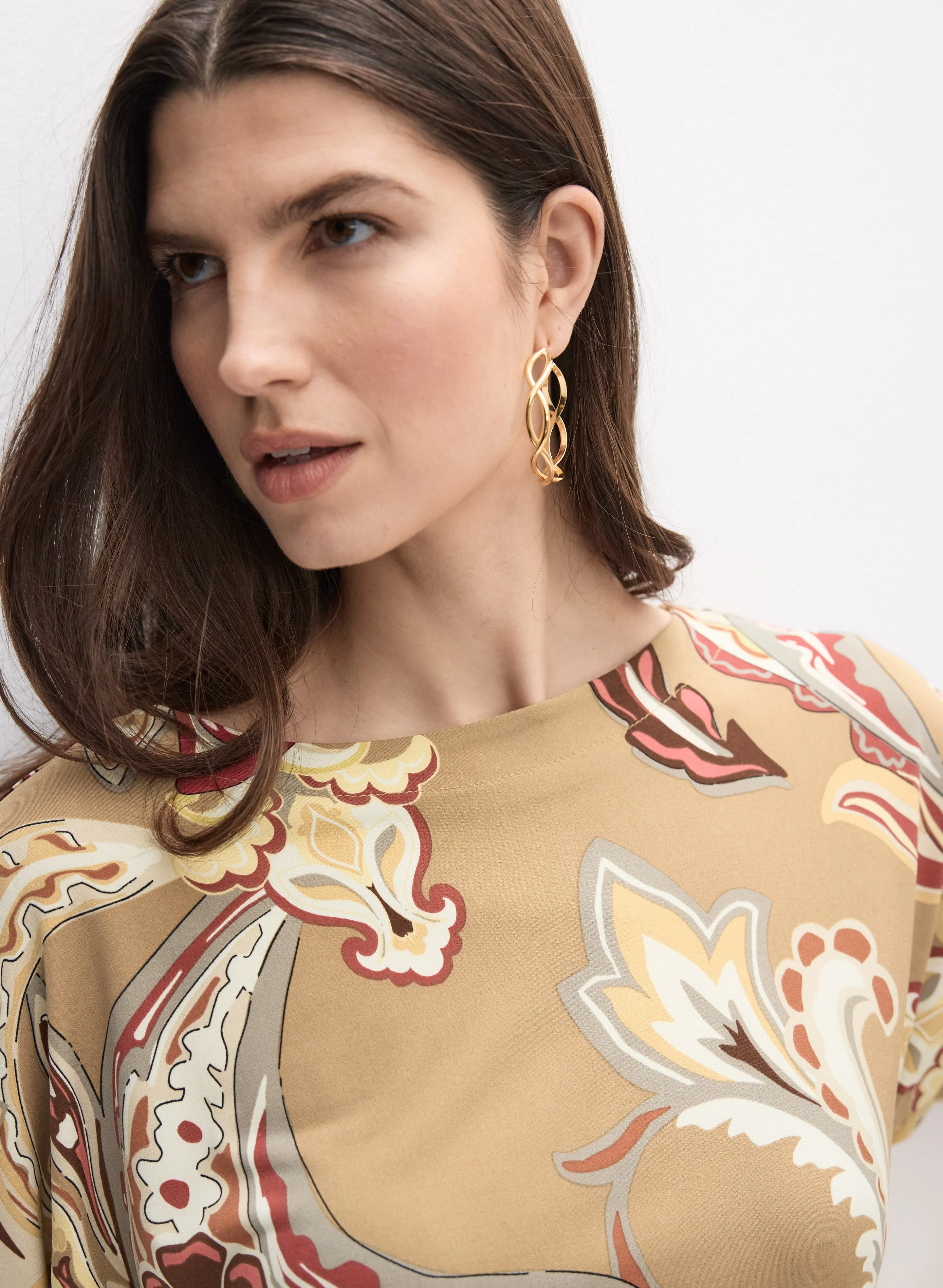 Paisley Blouson Top sold by Melanie Lyne product image thumbnail 2