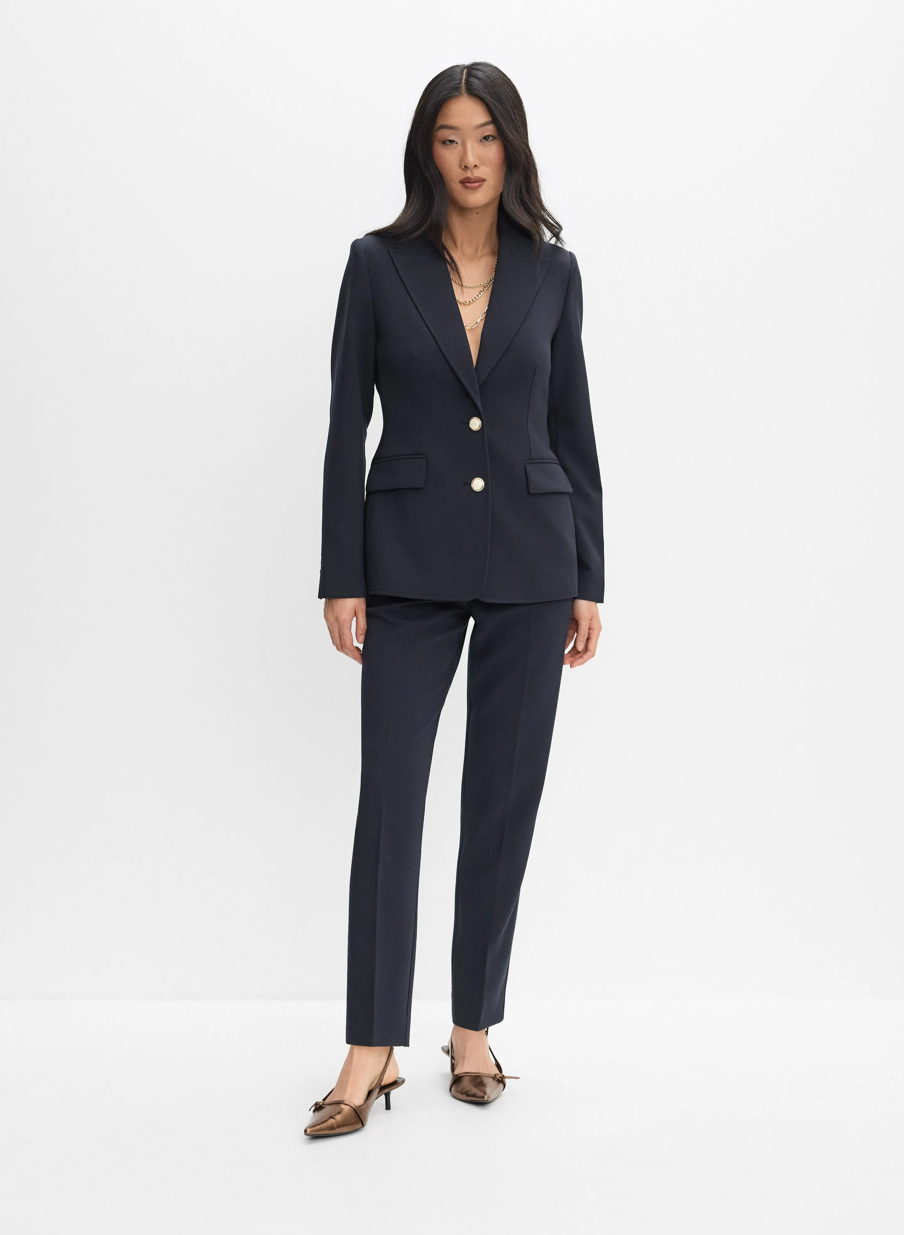 Juliette Slim-Leg Pants sold by Melanie Lyne product image thumbnail 4