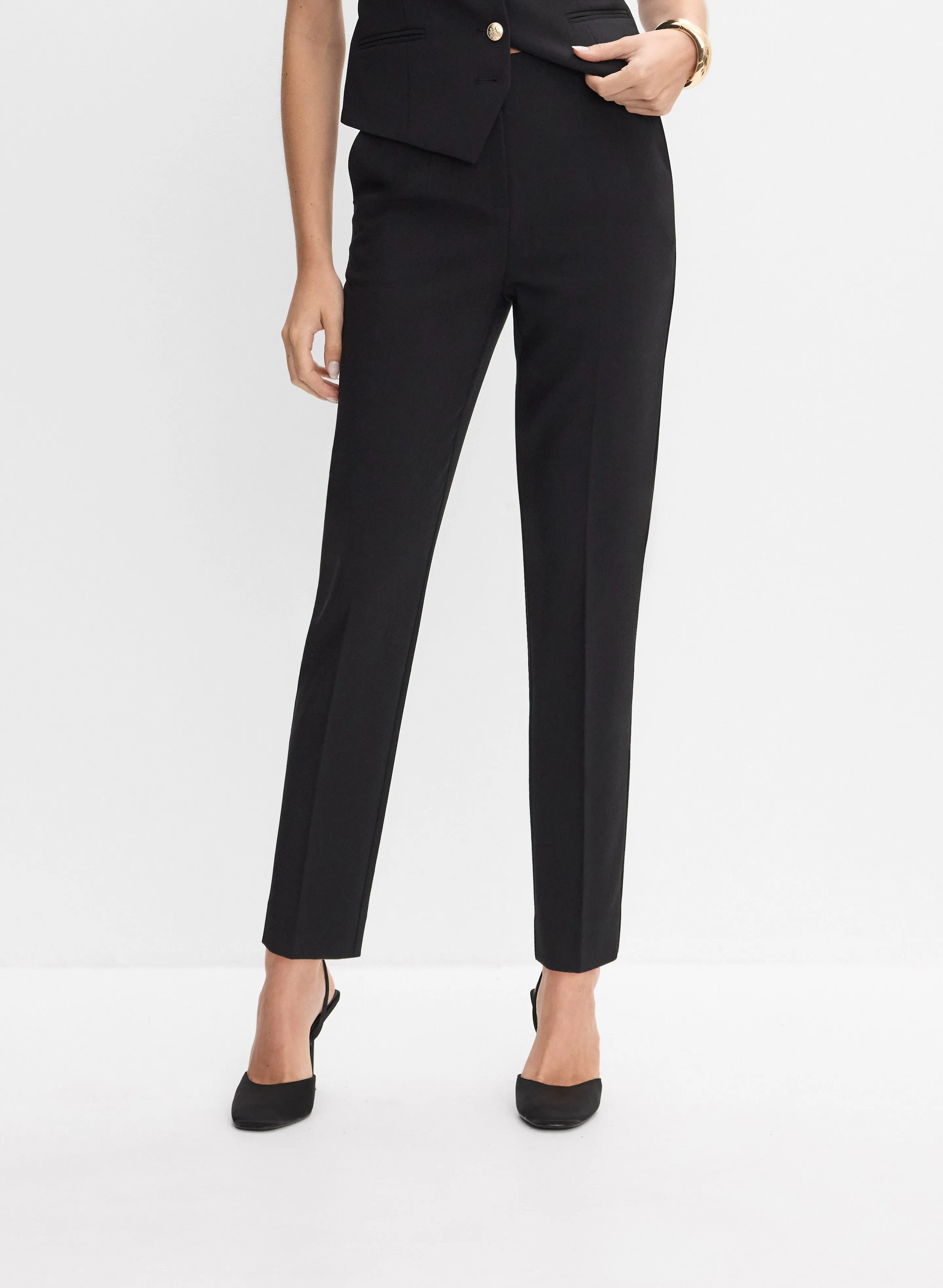 Juliette Slim-Leg Pants sold by Melanie Lyne