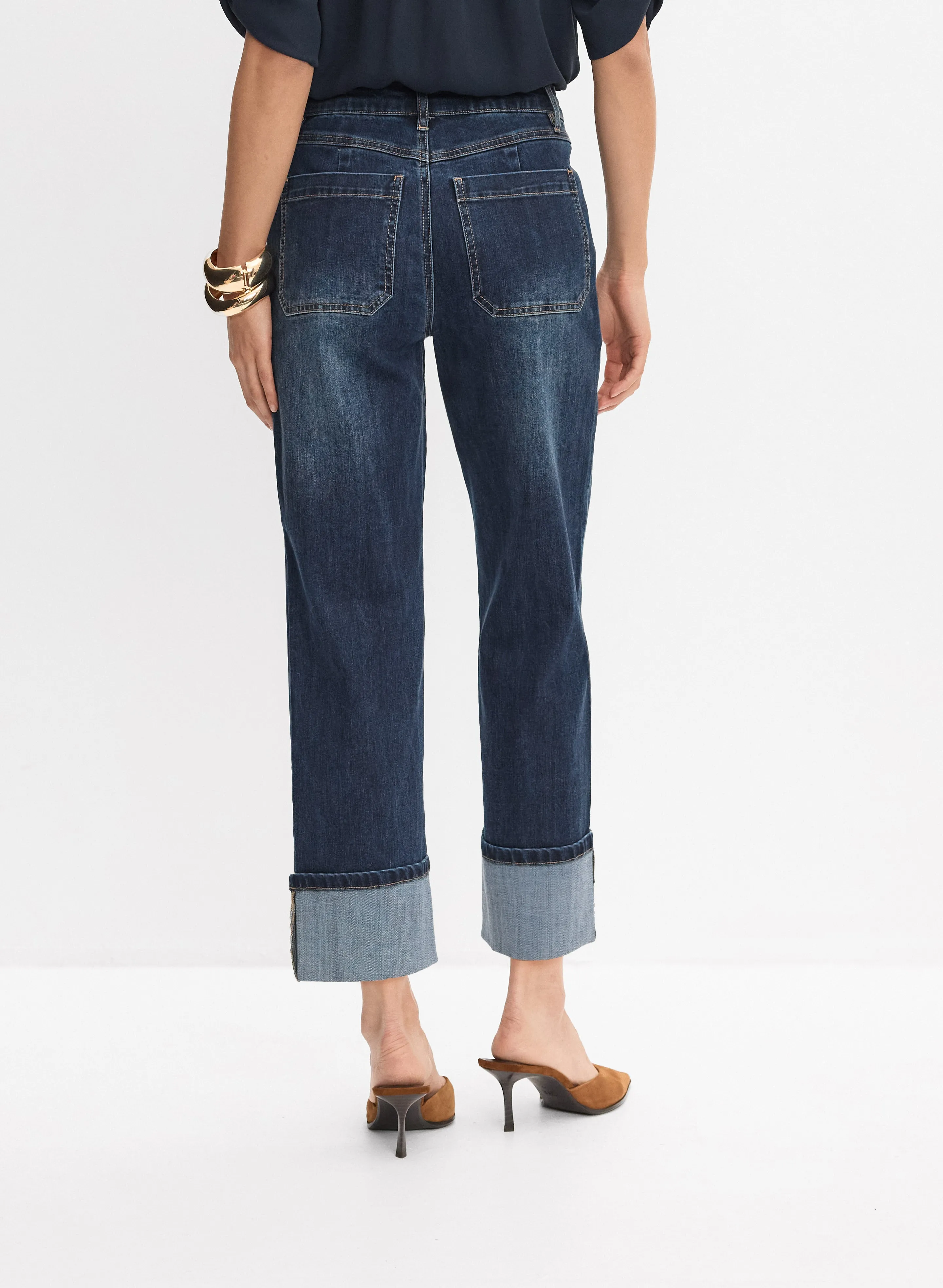 Utility Pocket Culotte Jeans sold by Melanie Lyne product image thumbnail 2