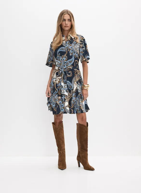 Paisley Shirt Dress sold by Melanie Lyne