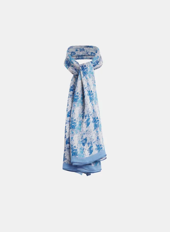 Foliage Print Scarf made by Melanie Lyne
