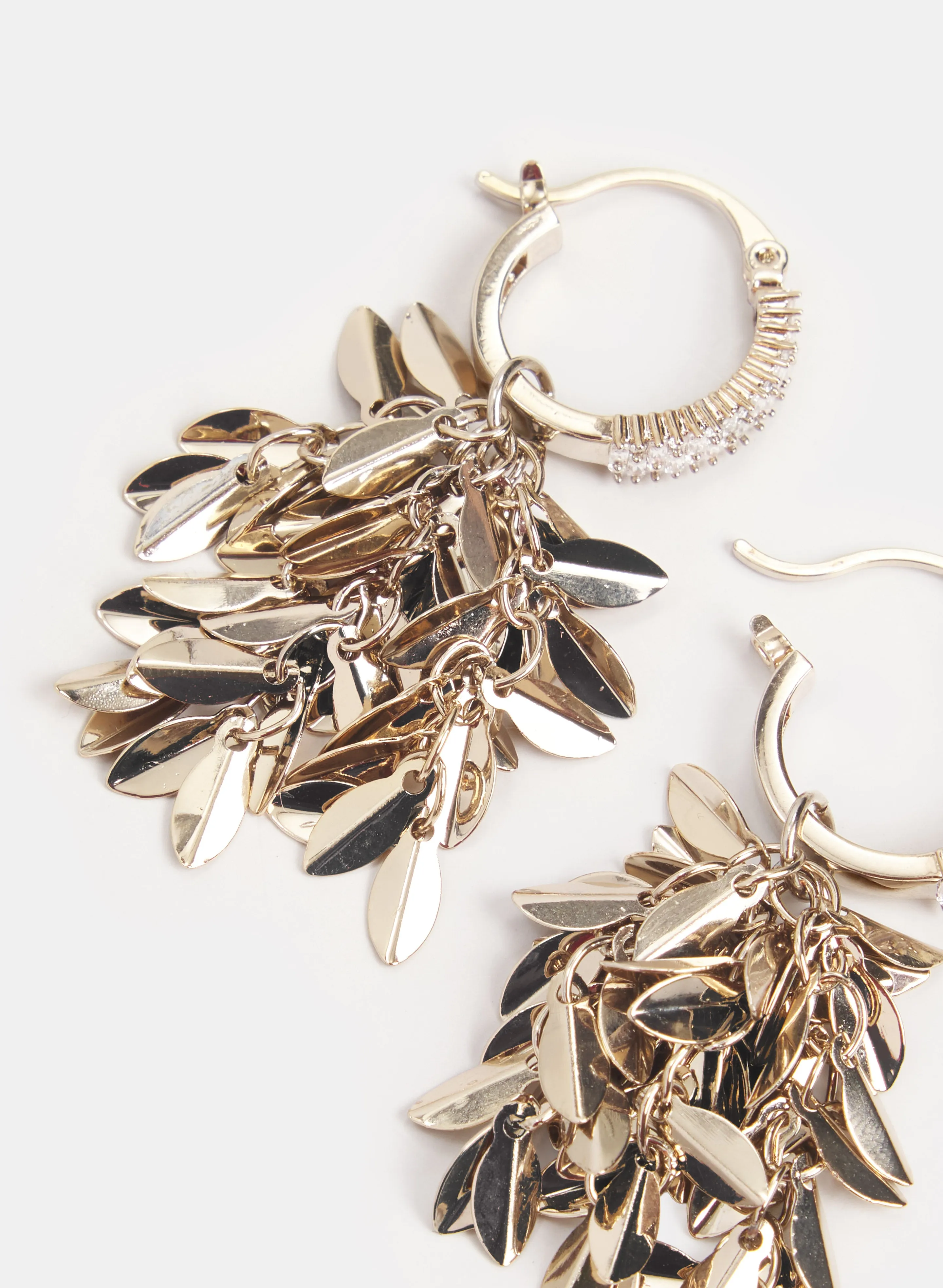 Metal Leaves Earrings sold by Melanie Lyne product image thumbnail 3