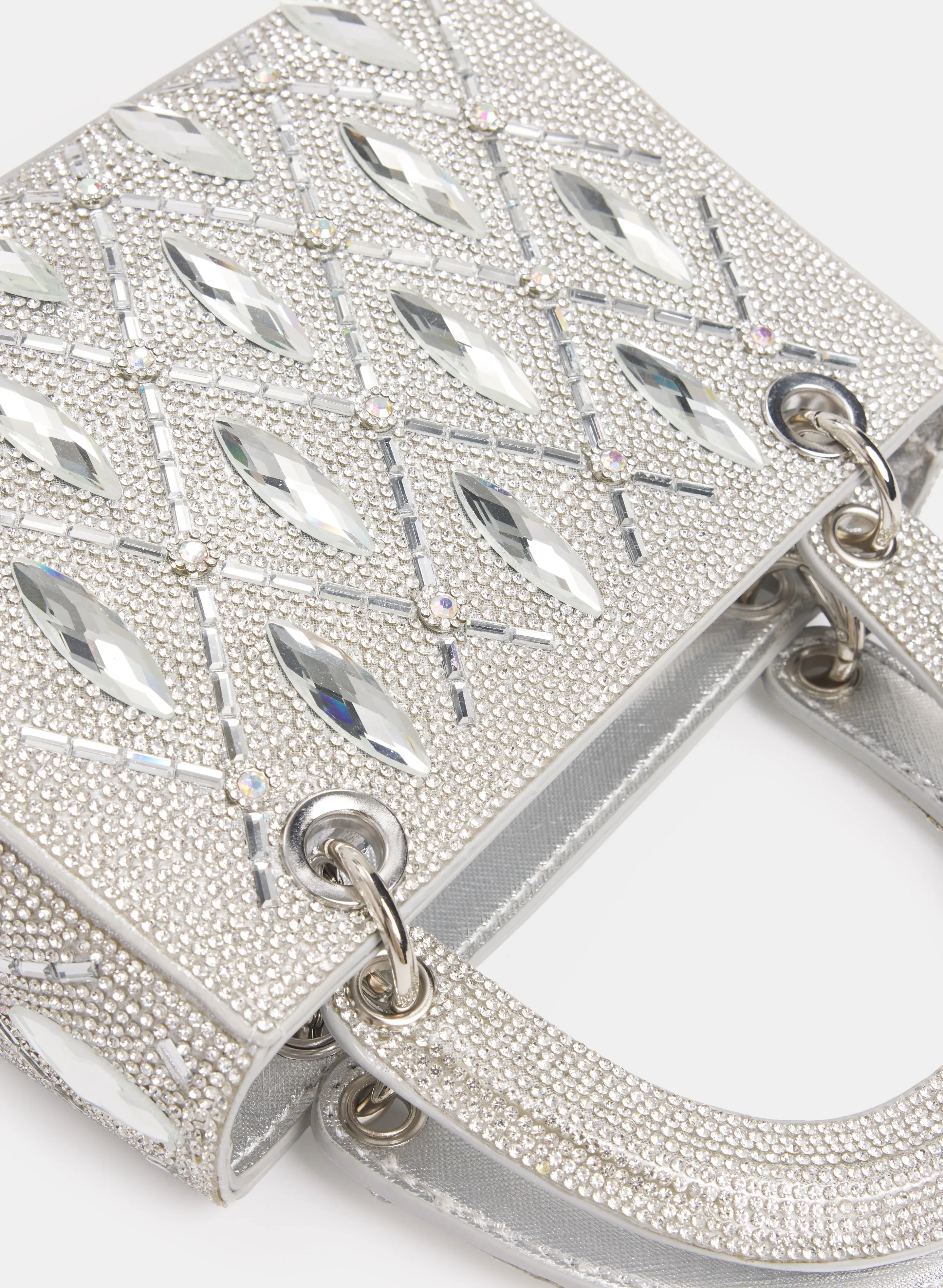 Crystal Embellished Handbag sold by Melanie Lyne product image thumbnail 2