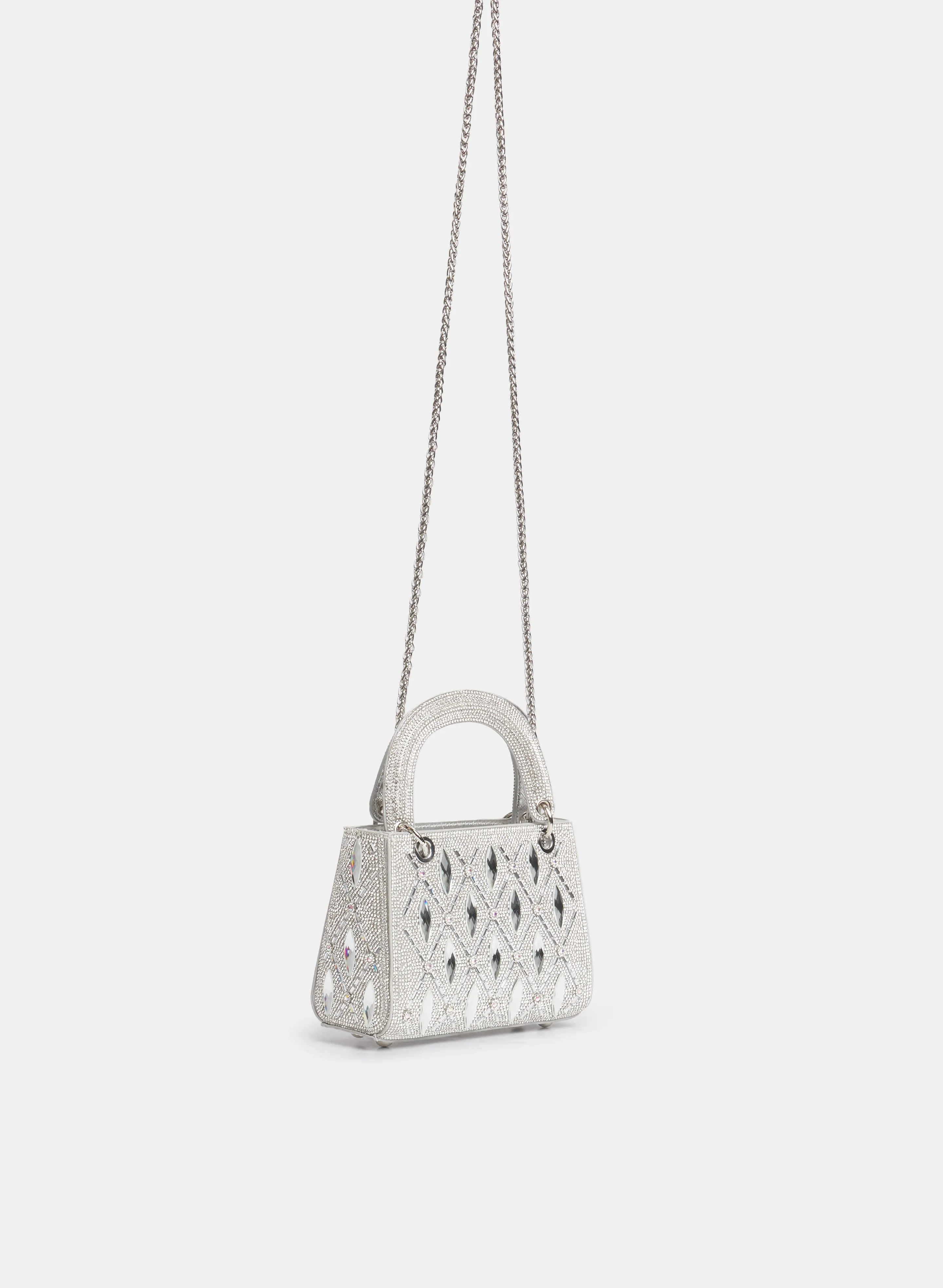 Crystal Embellished Handbag sold by Melanie Lyne product image thumbnail 4