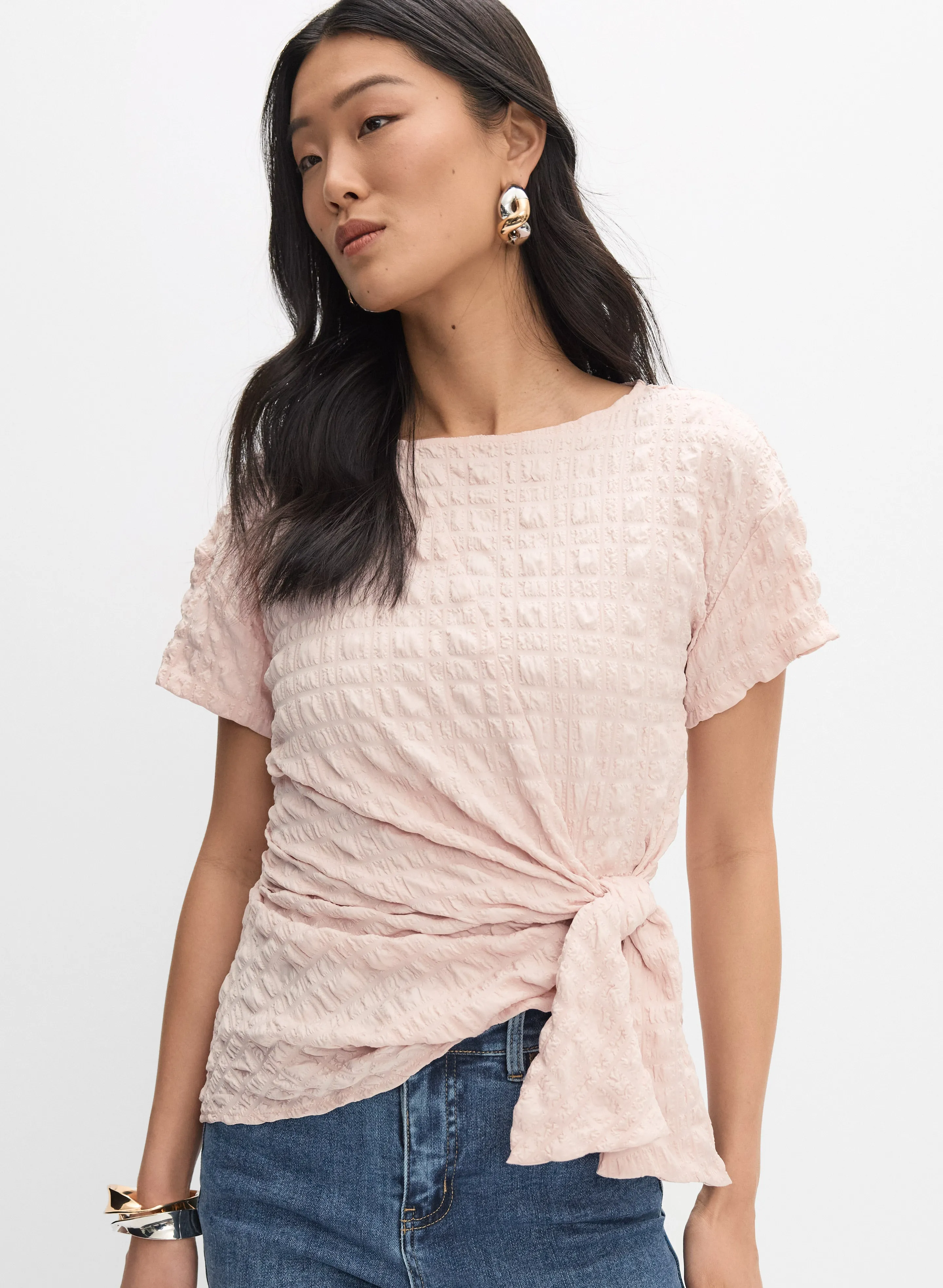 Joseph Ribkoff - Knot Detail Top sold by Melanie Lyne