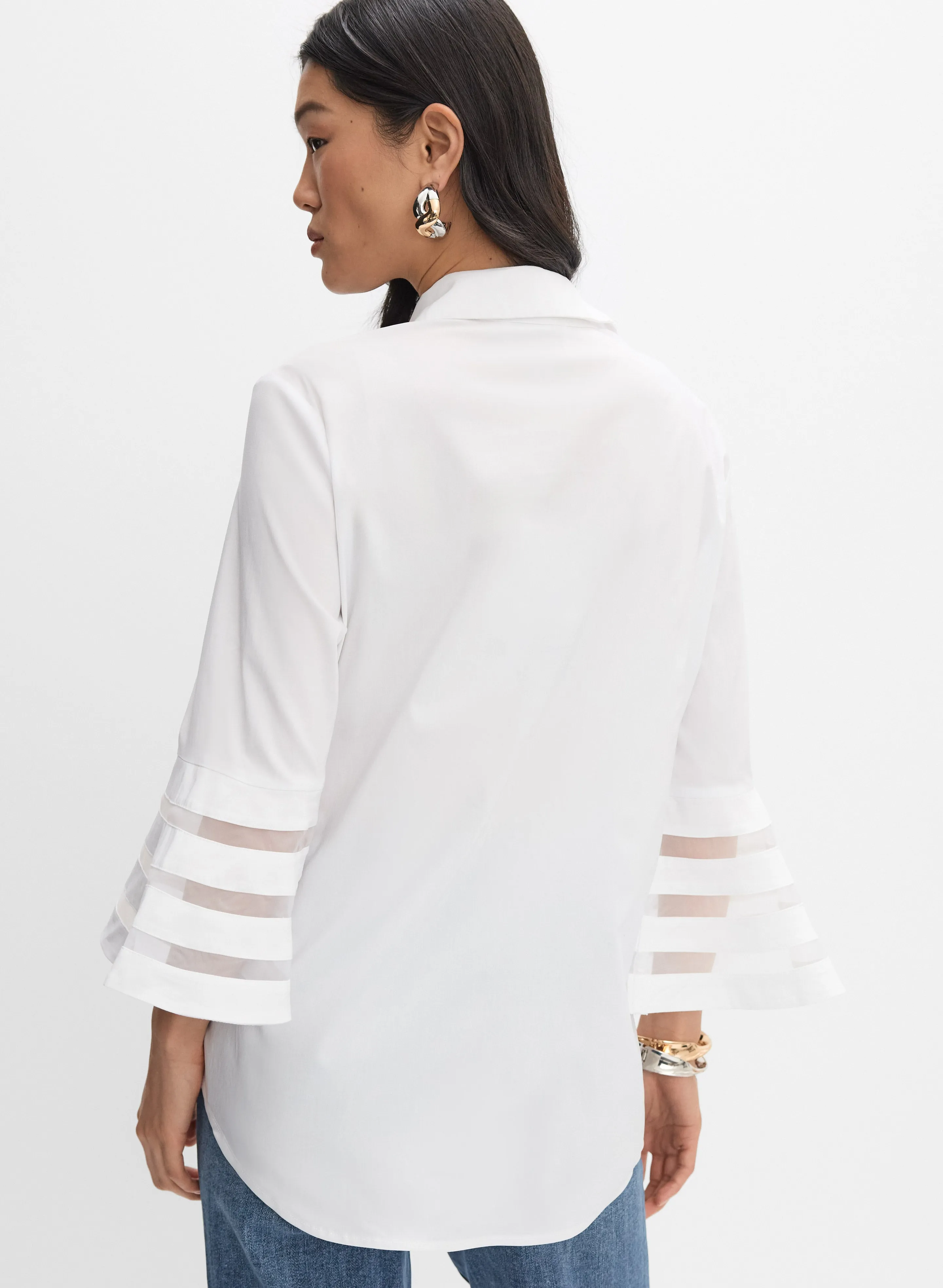 Joseph Ribkoff - Bell Sleeve Blouse sold by Melanie Lyne product image thumbnail 4