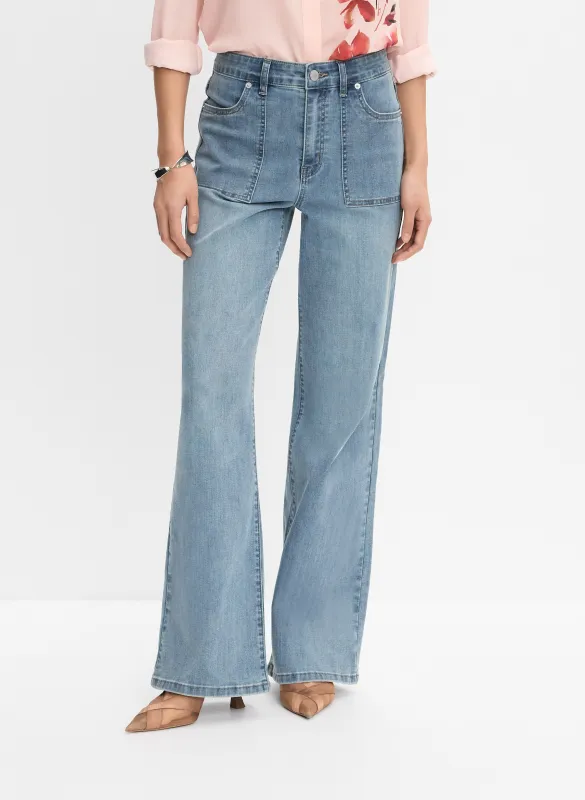 Pocket Detail Trouser Jeans made by Melanie Lyne