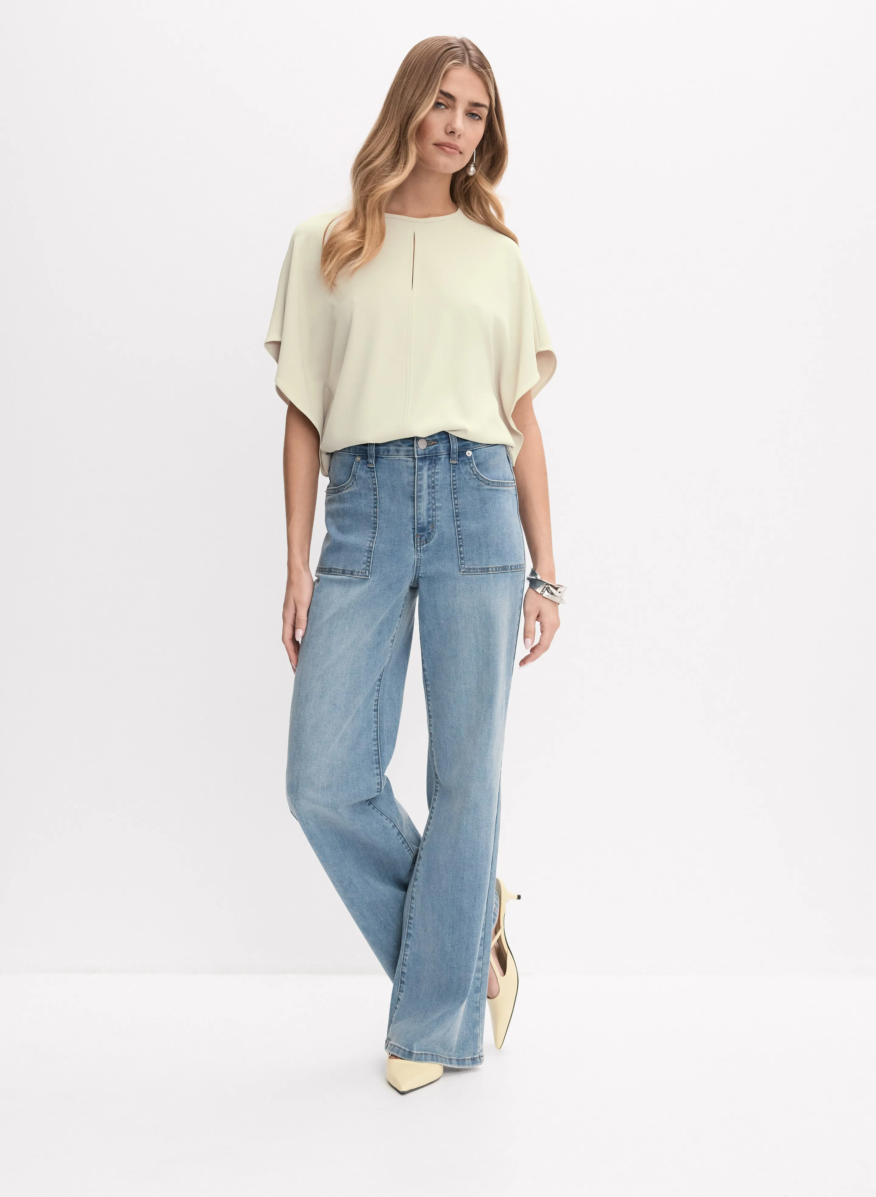 Joseph Ribkoff - Batwing Sleeve Blouse sold by Melanie Lyne product image thumbnail 4