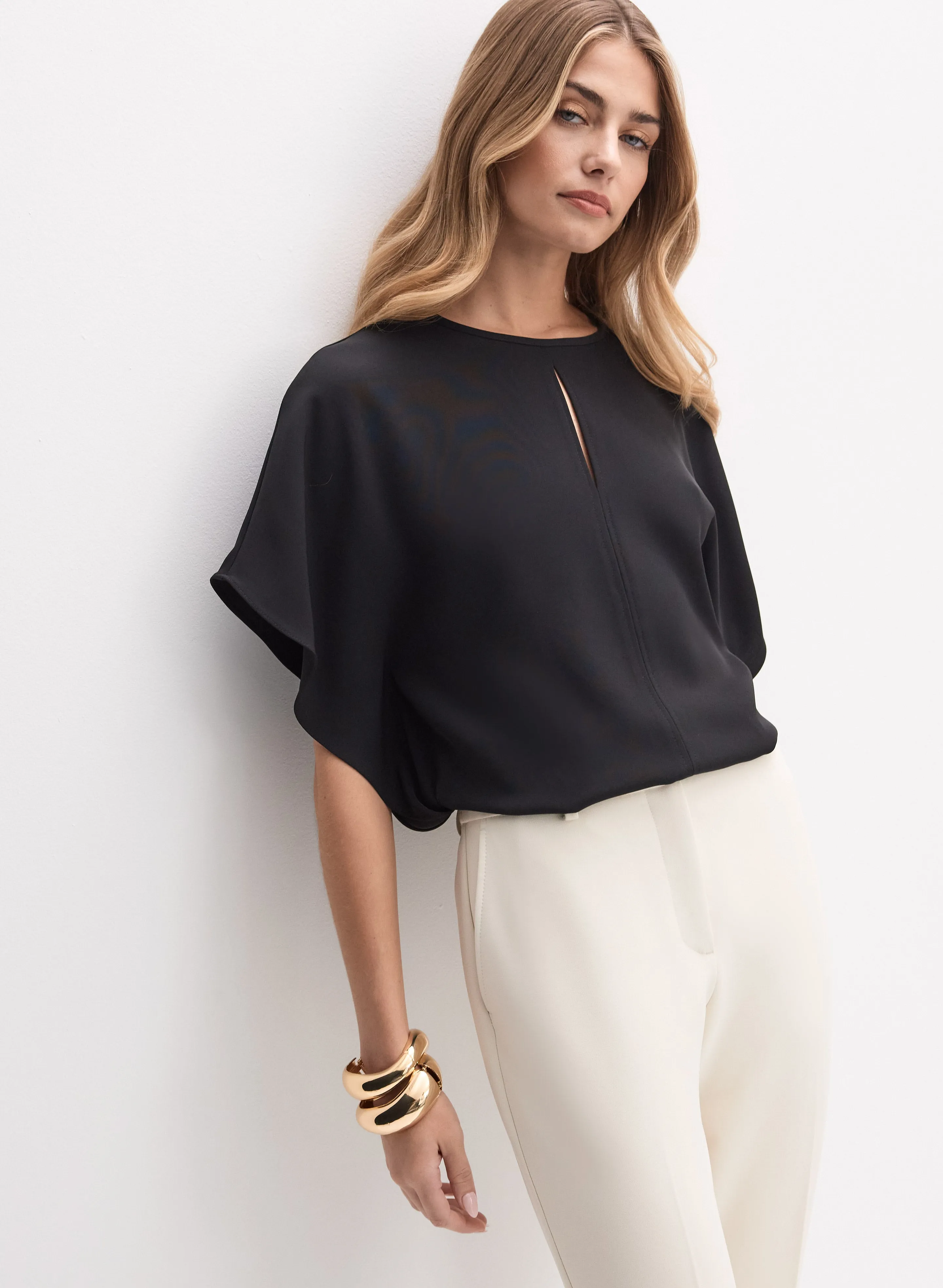 Joseph Ribkoff - Batwing Sleeve Blouse sold by Melanie Lyne