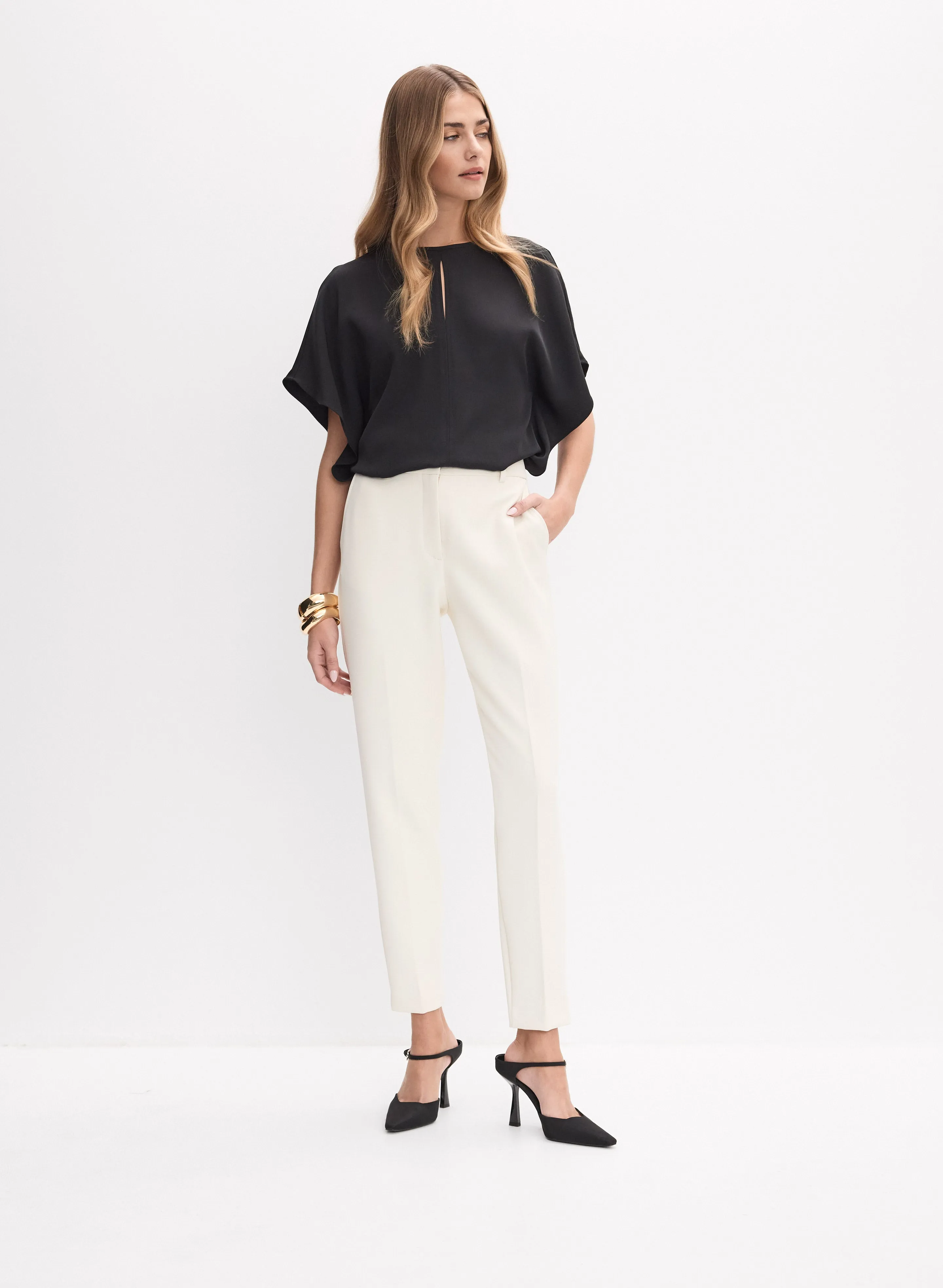 Joseph Ribkoff - Batwing Sleeve Blouse sold by Melanie Lyne product image thumbnail 3