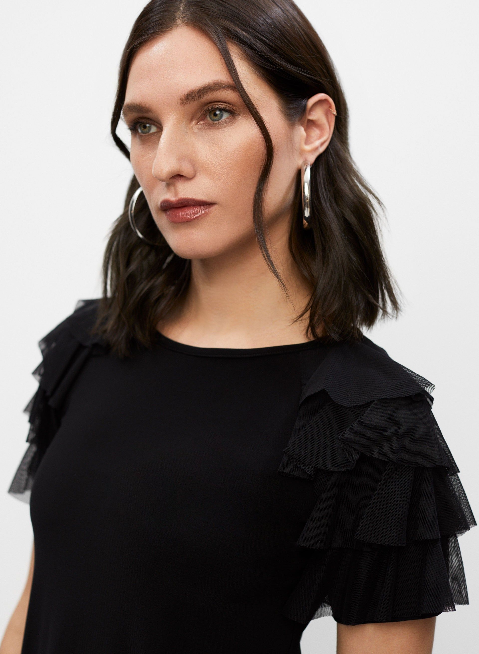 Joseph Ribkoff - Ruffle Sleeve Top sold by Melanie Lyne product image thumbnail 3
