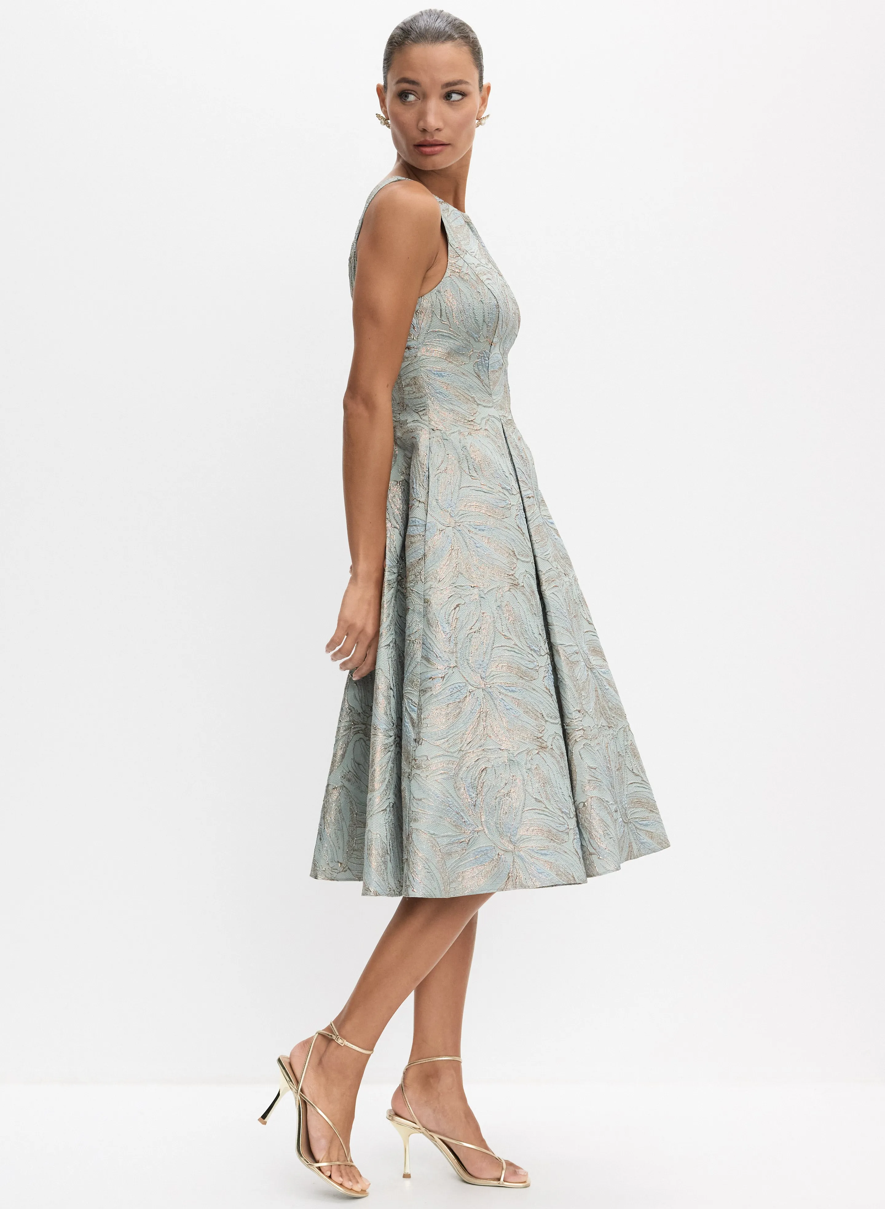 Alex Evenings - Floral Jacquard Dress sold by Melanie Lyne product image thumbnail 2