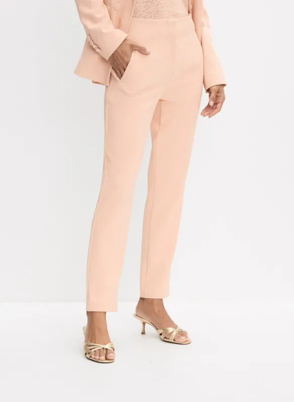 Juliette Slim-Leg Pants made by Melanie Lyne