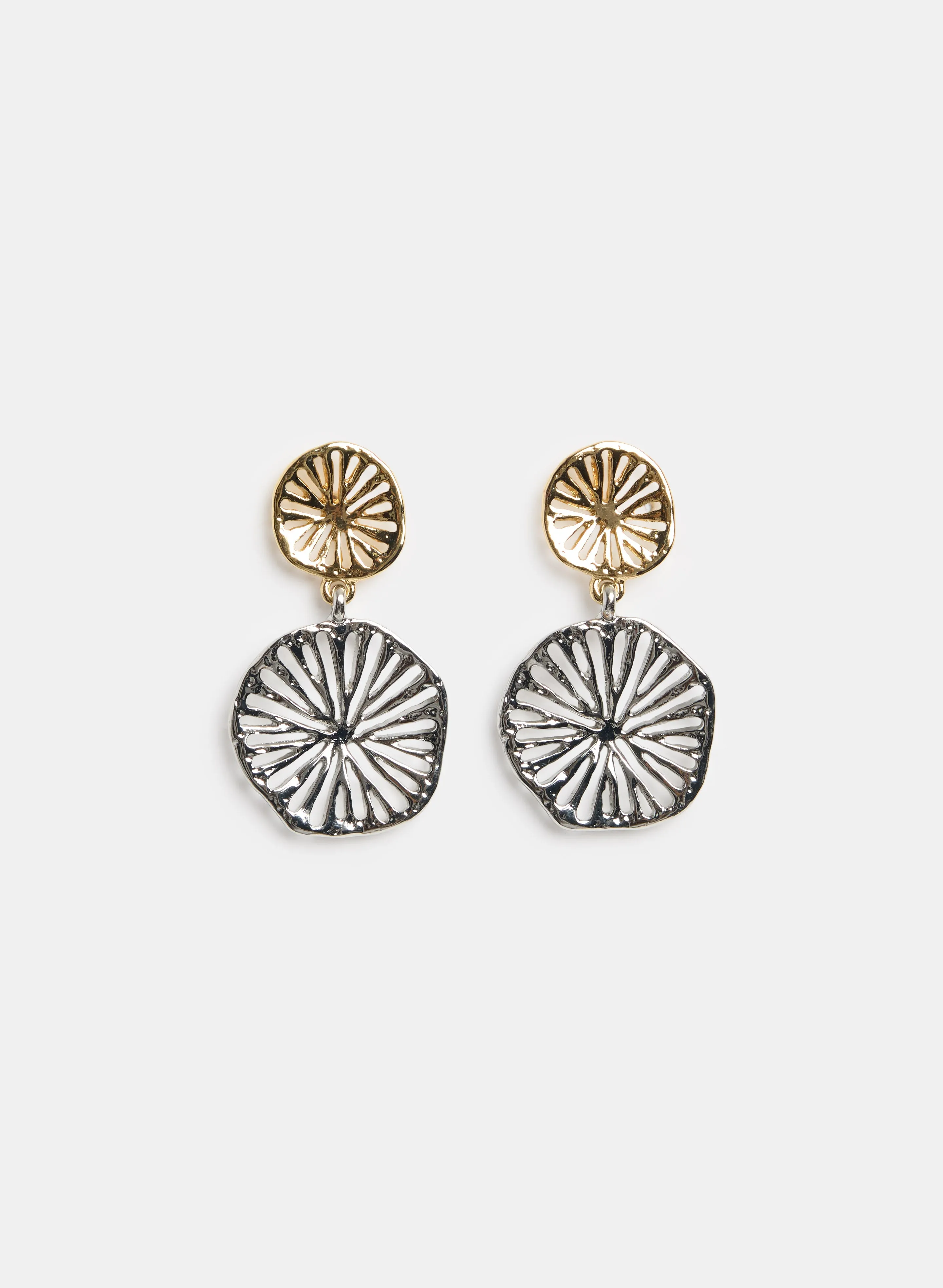 Two-Tone Earrings sold by Melanie Lyne