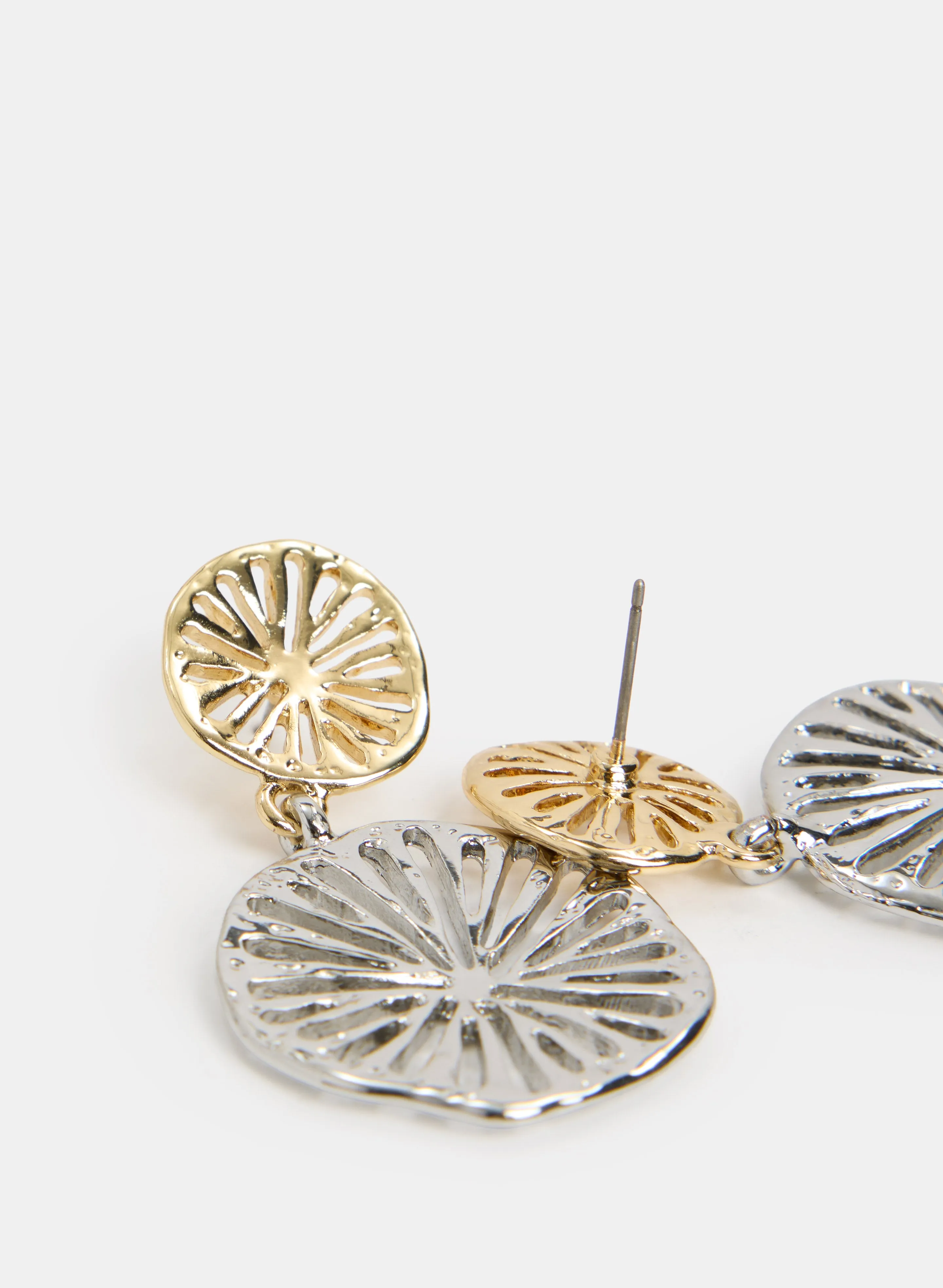 Two-Tone Earrings sold by Melanie Lyne product image thumbnail 2