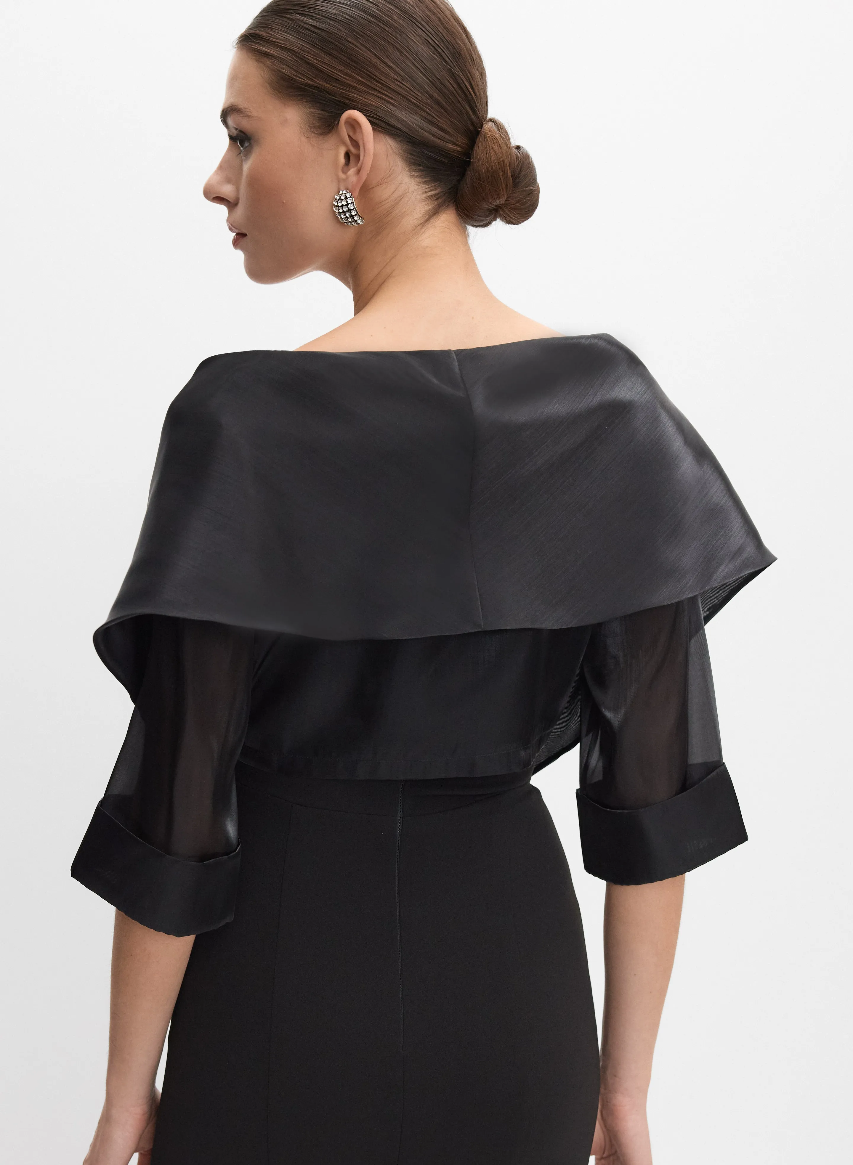 Shimmer Organza Bolero sold by Melanie Lyne product image thumbnail 4