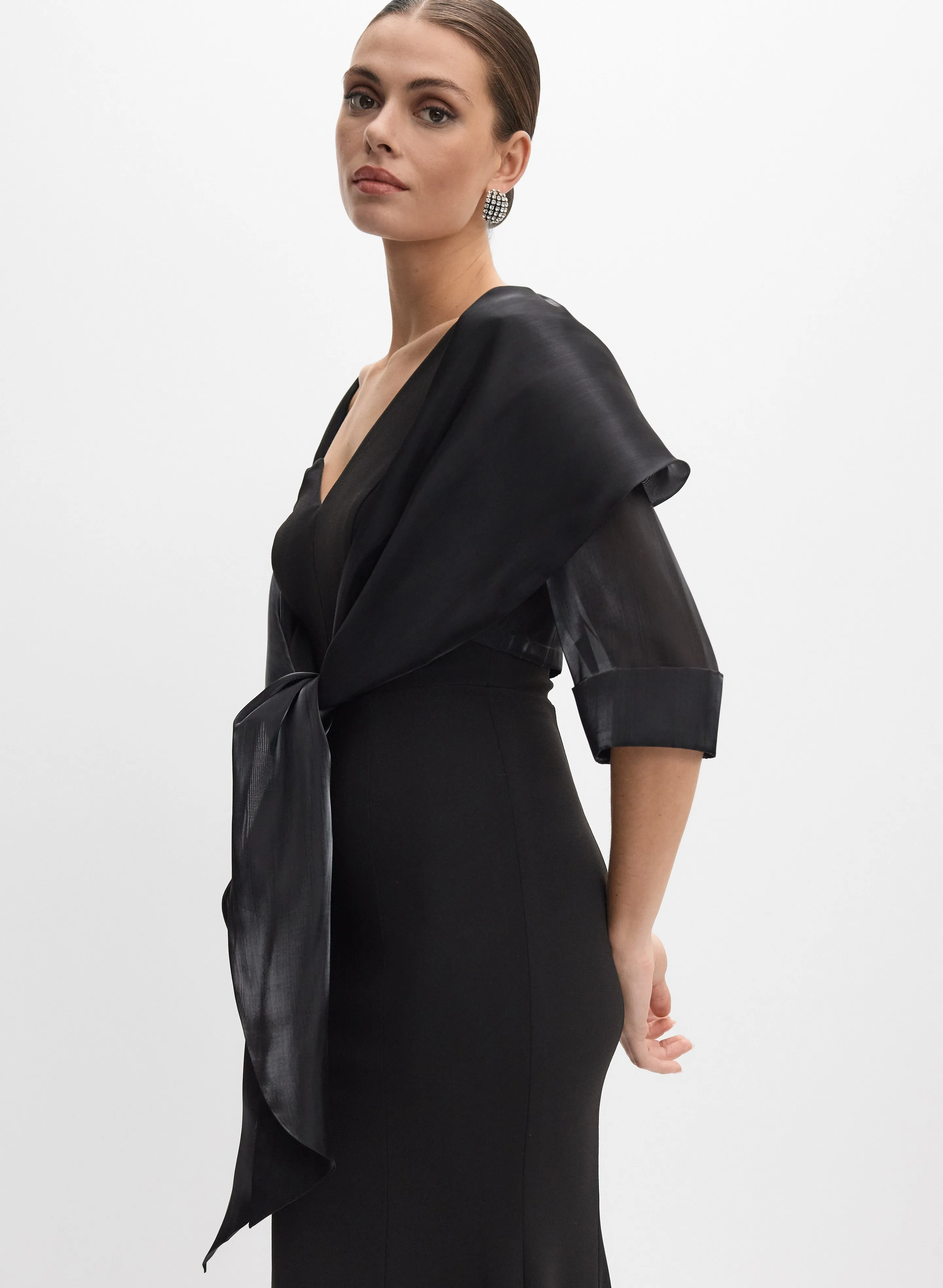 Shimmer Organza Bolero sold by Melanie Lyne product image thumbnail 5