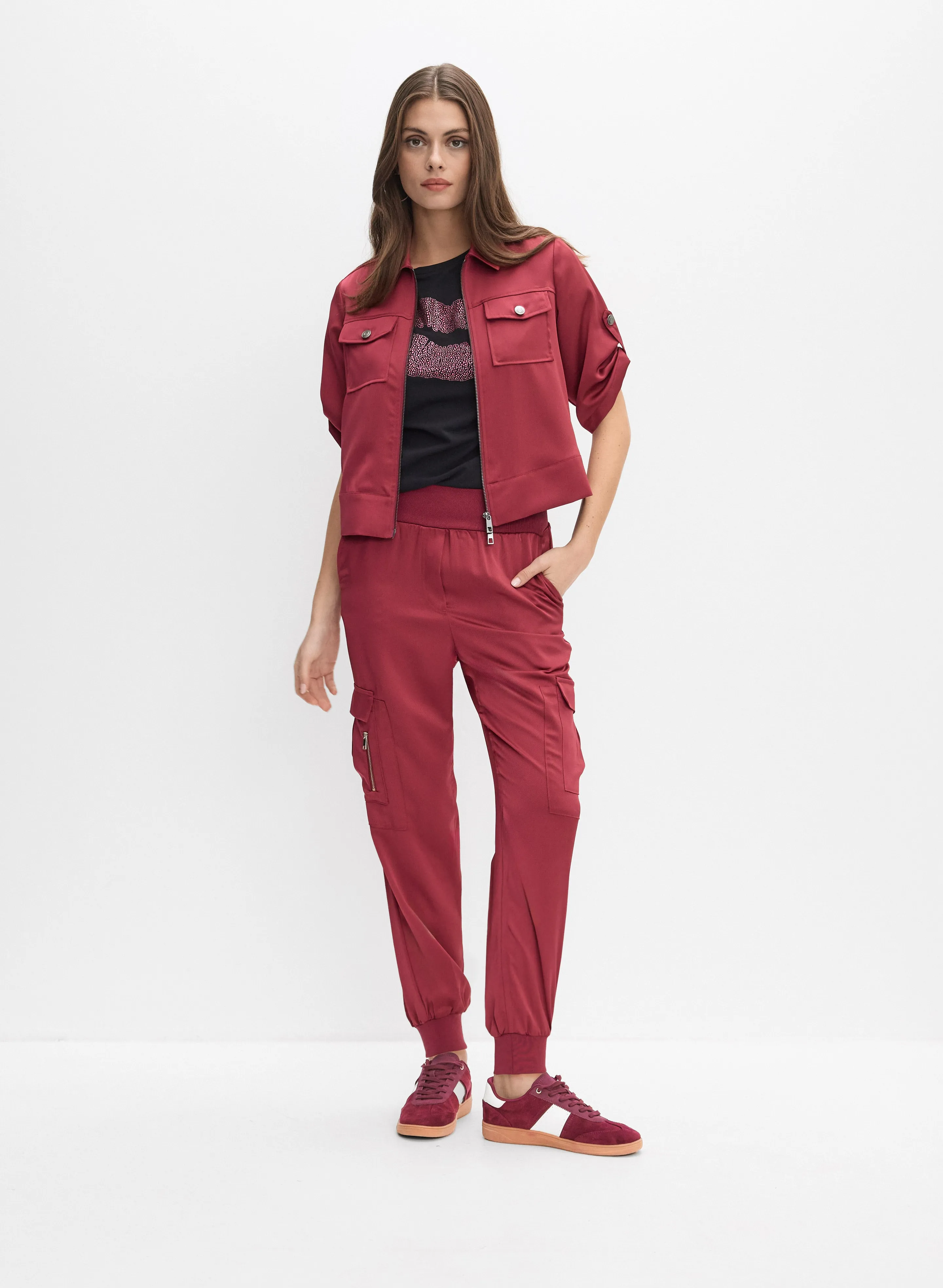 Rhinestone Lips T-Shirt sold by Melanie Lyne product image thumbnail 3