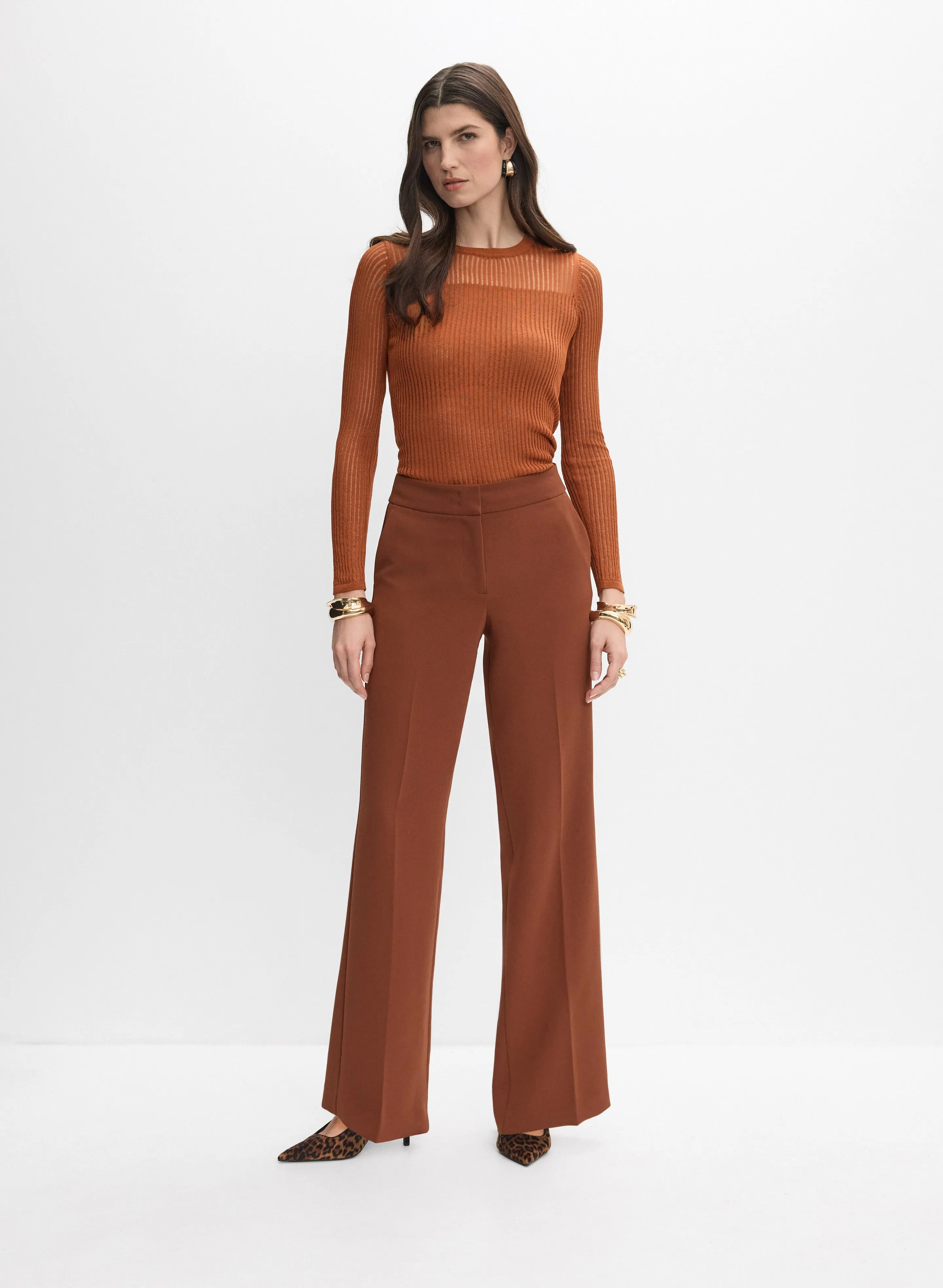 Sheer Insert Pullover sold by Melanie Lyne product image thumbnail 3