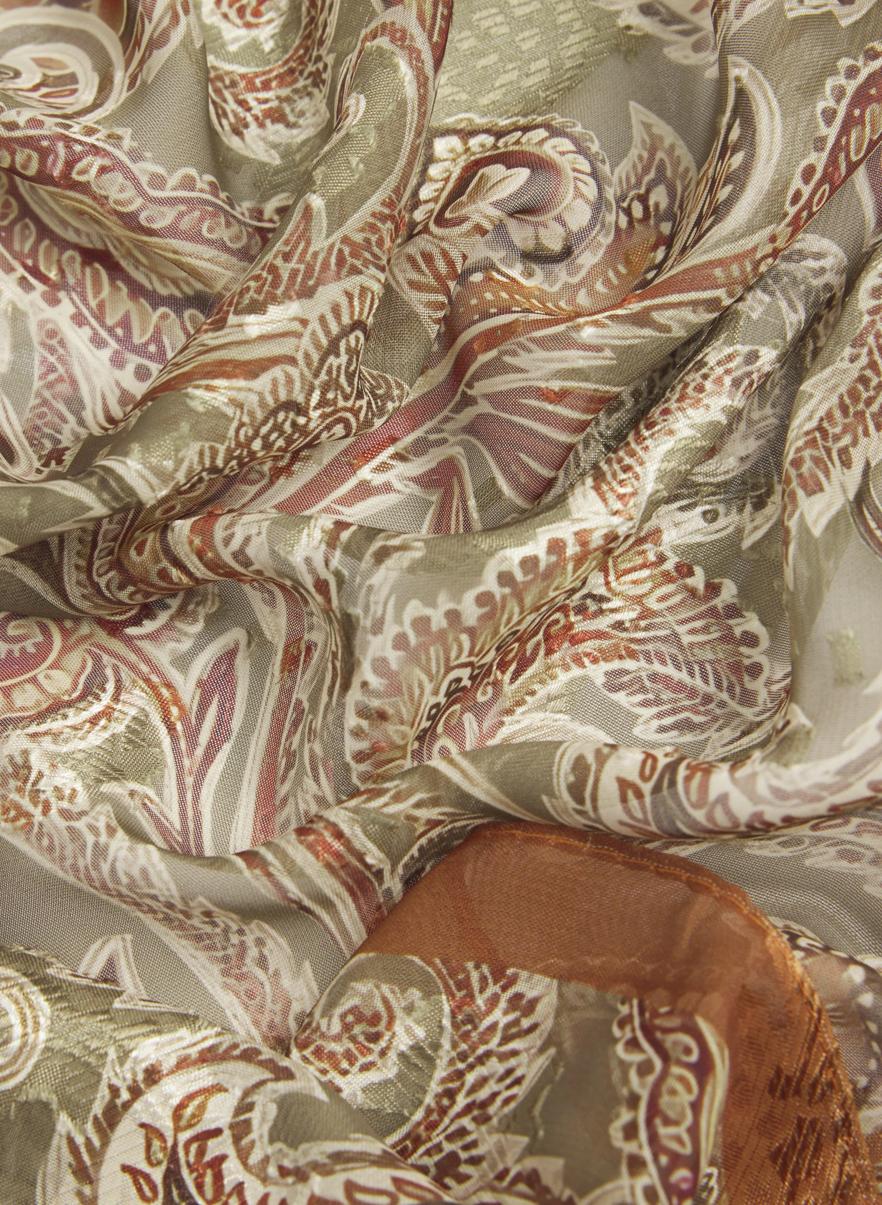 Paisley Necktie Scarf sold by Melanie Lyne product image thumbnail 2