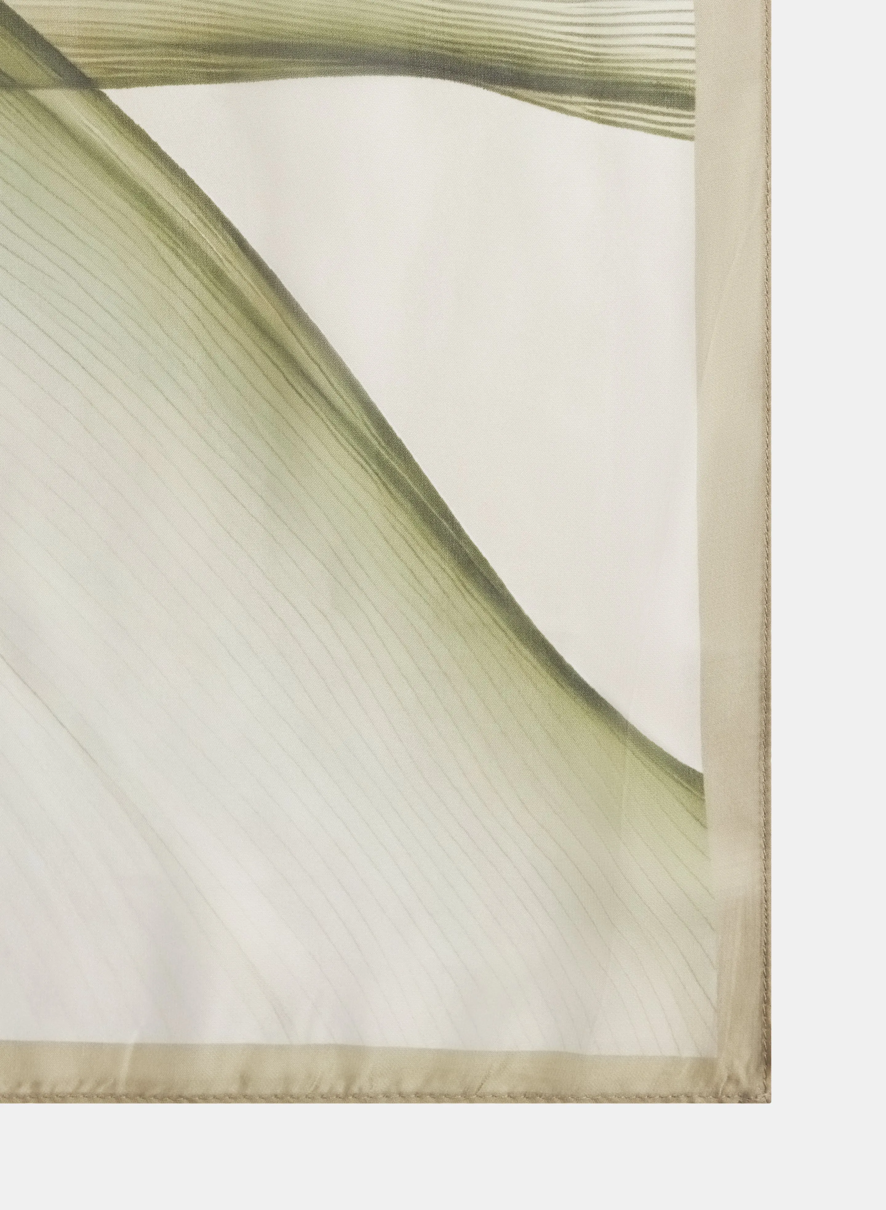 Satin Abstract Floral Scarf sold by Melanie Lyne product image thumbnail 3