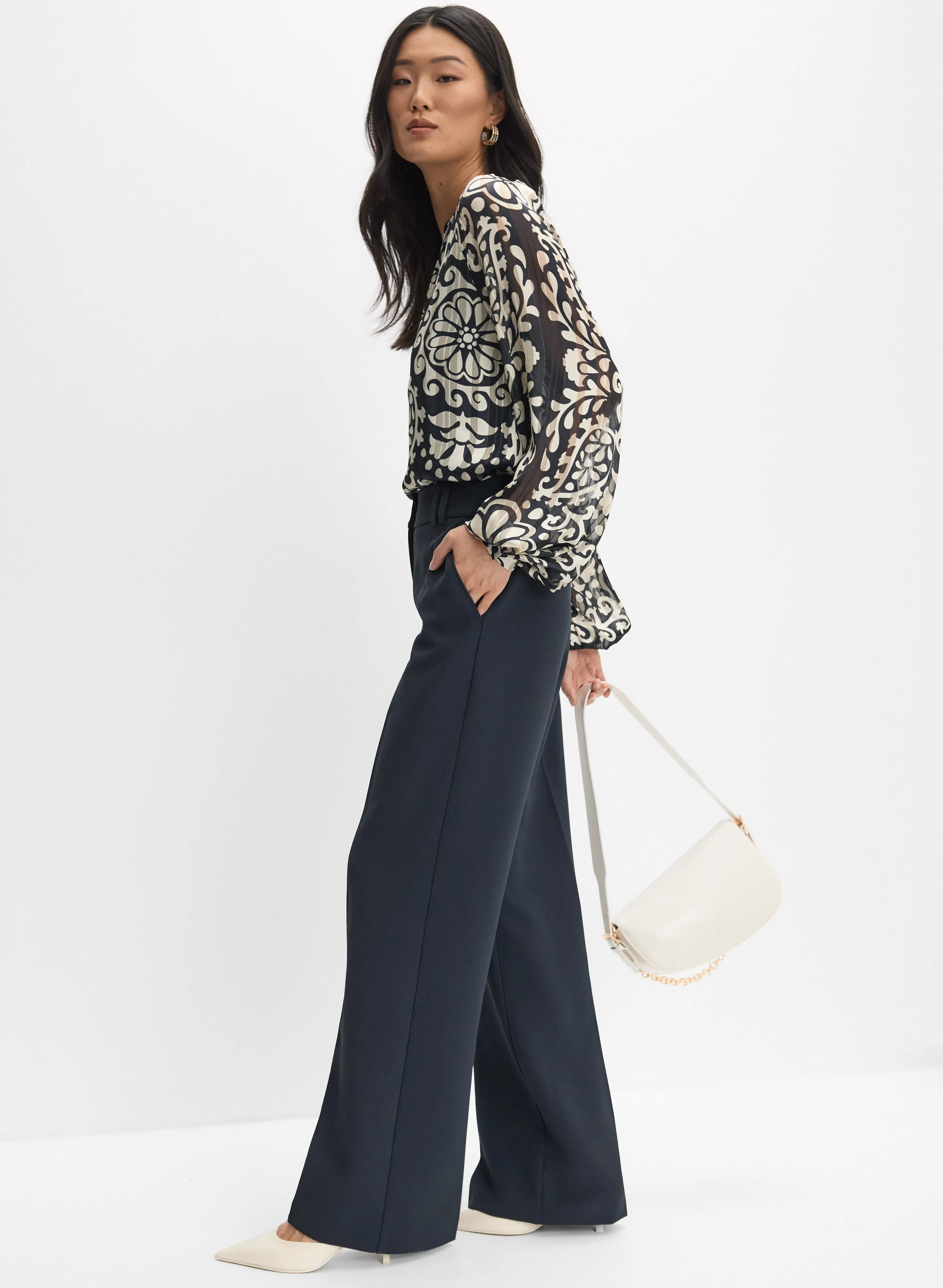 Soho Wide-Leg Pants sold by Melanie Lyne product image thumbnail 5