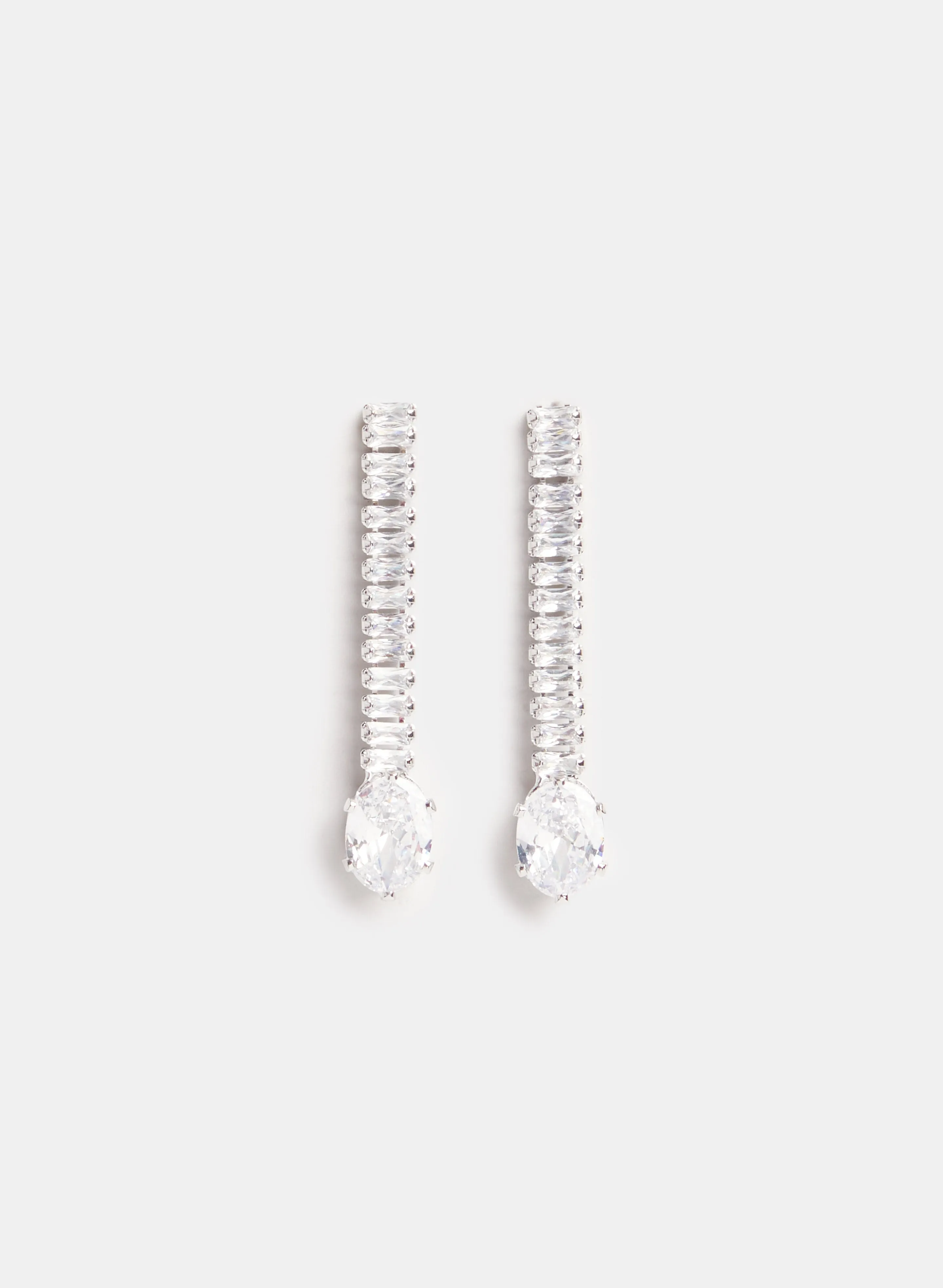 Baguette Dangle Earrings sold by Melanie Lyne