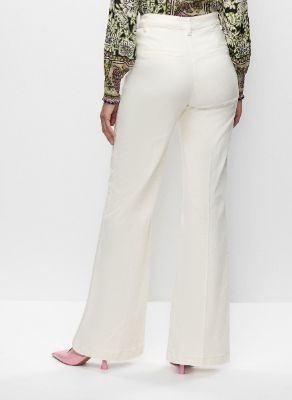 Wide Leg Denim Pants sold by Melanie Lyne