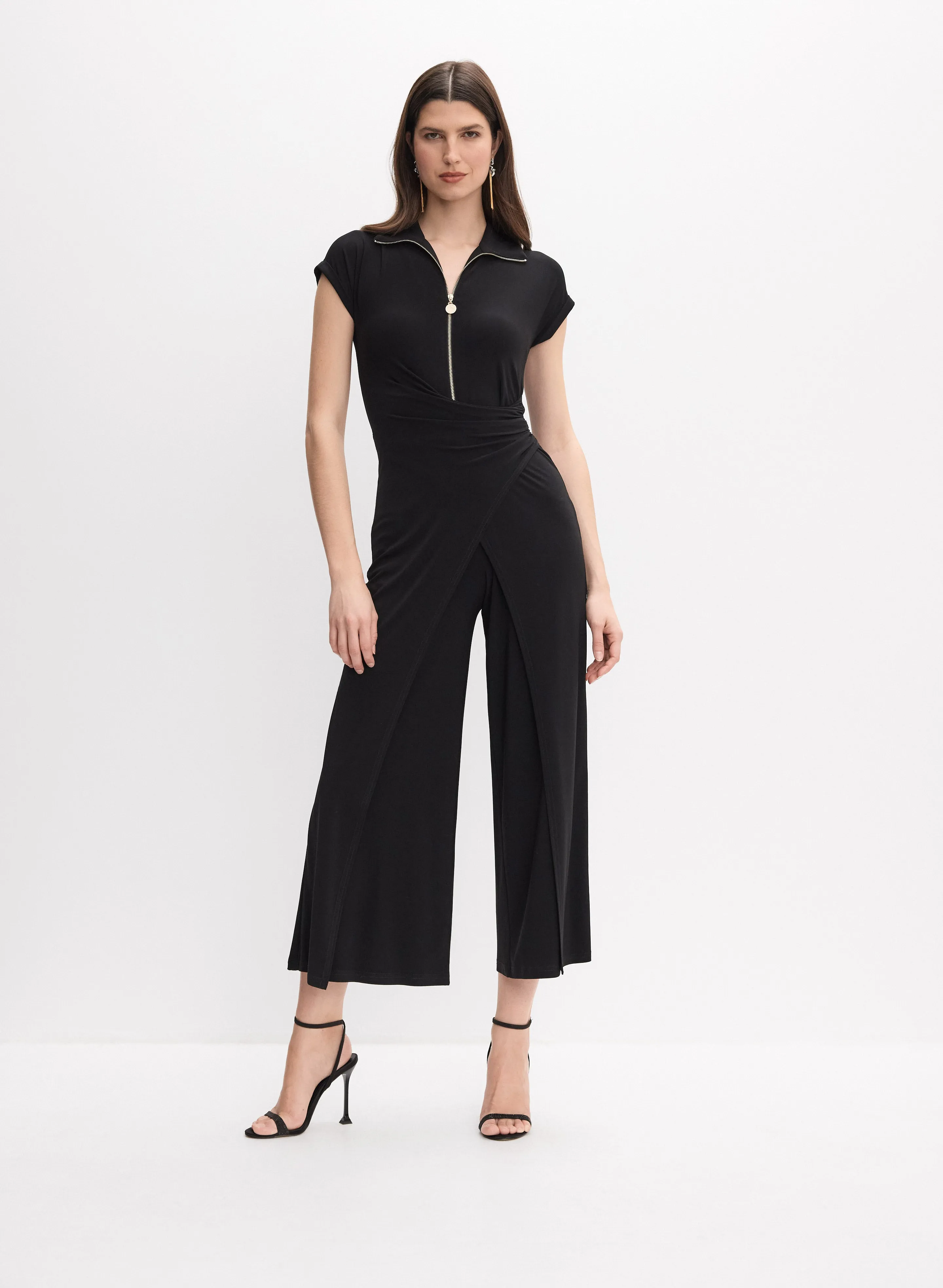 Joseph Ribkoff - Zip Front Jumpsuit sold by Melanie Lyne