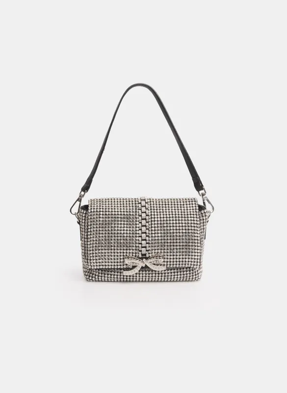 Crystal Bow Detail Bag made by Melanie Lyne