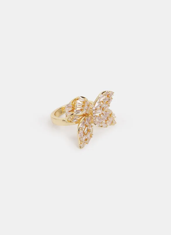 Bow Ring made by Melanie Lyne