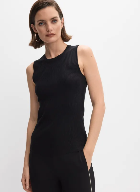 Rib Knit Tank Top made by Melanie Lyne