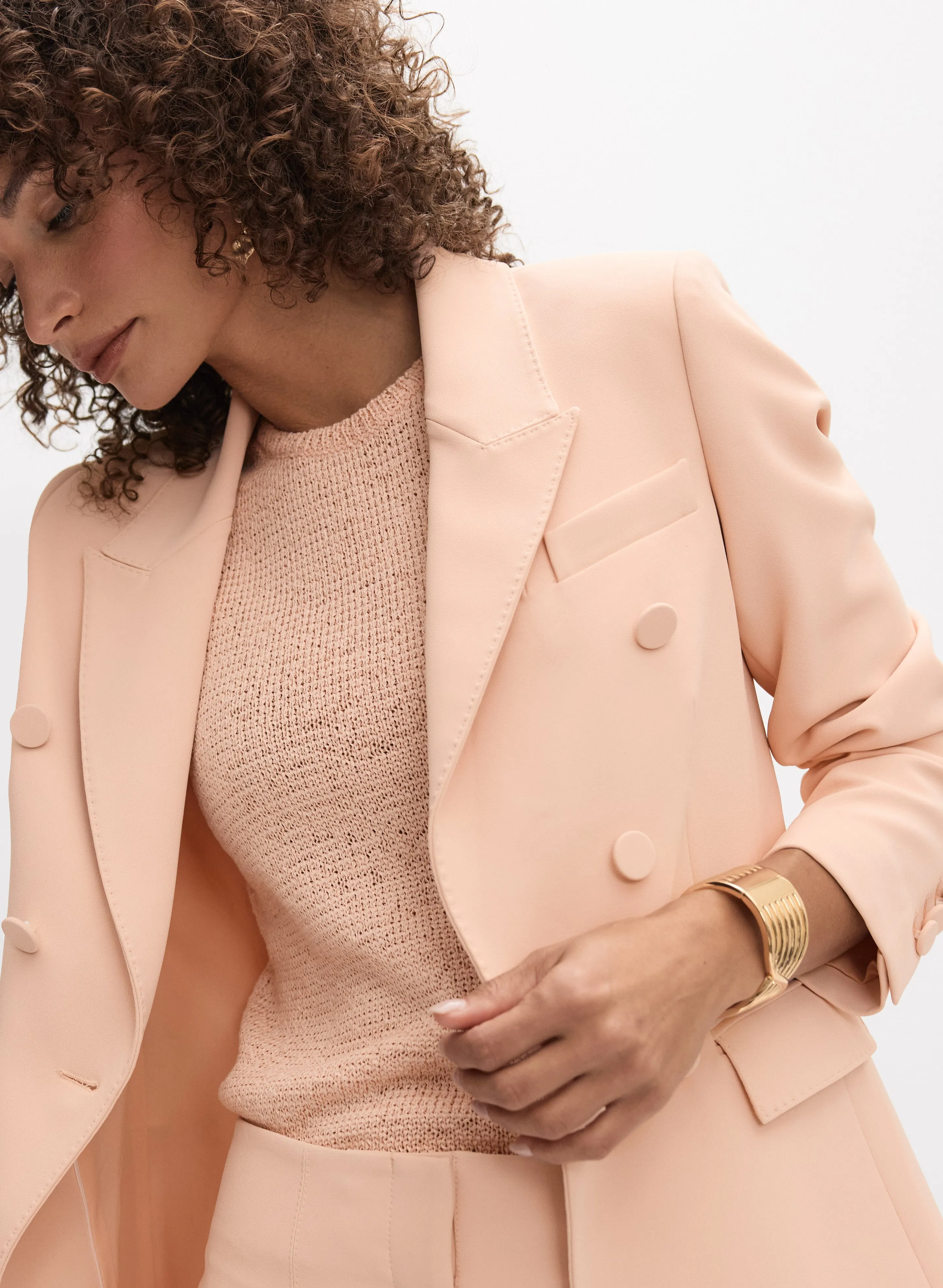 Faux Double-Breasted Blazer sold by Melanie Lyne product image thumbnail 3