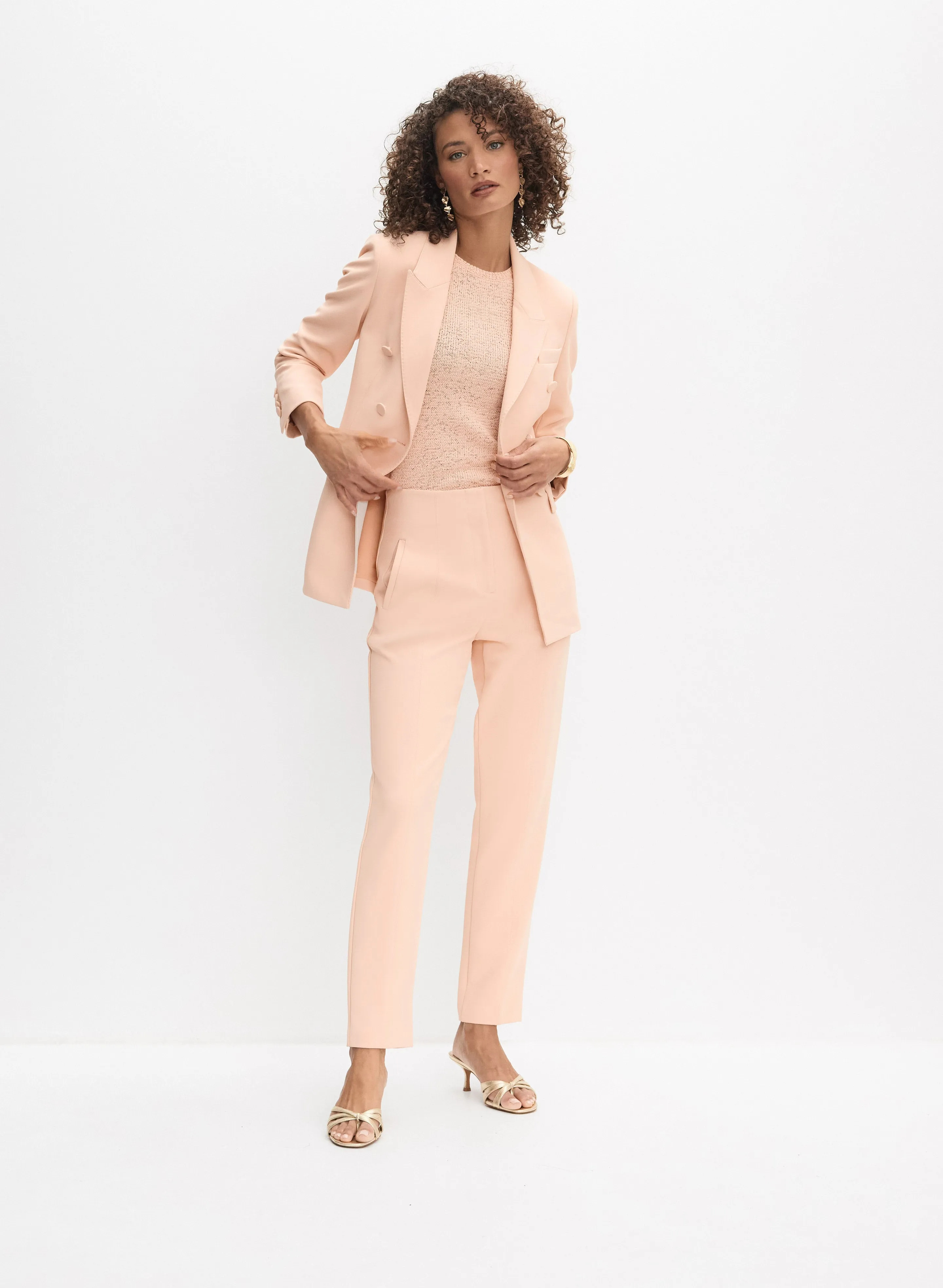Faux Double-Breasted Blazer sold by Melanie Lyne product image thumbnail 2