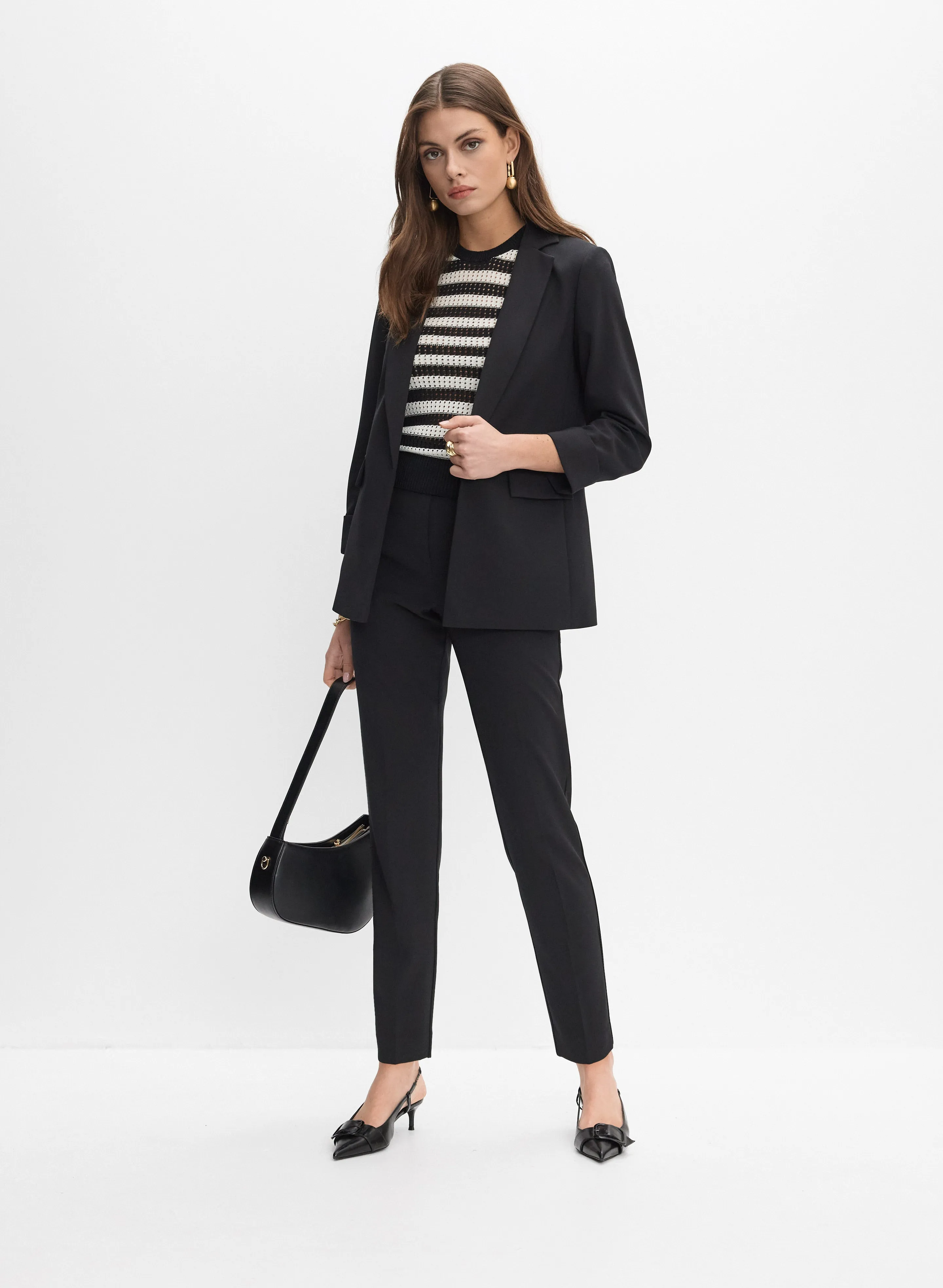 Giselle Slim-Leg Pants sold by Melanie Lyne product image thumbnail 3