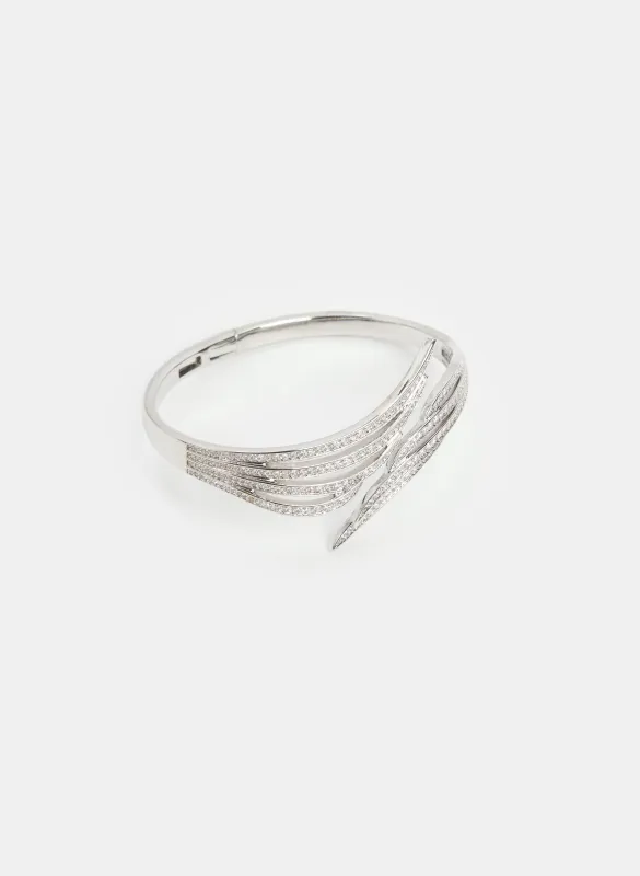 Winged Hinge Bangle made by Melanie Lyne