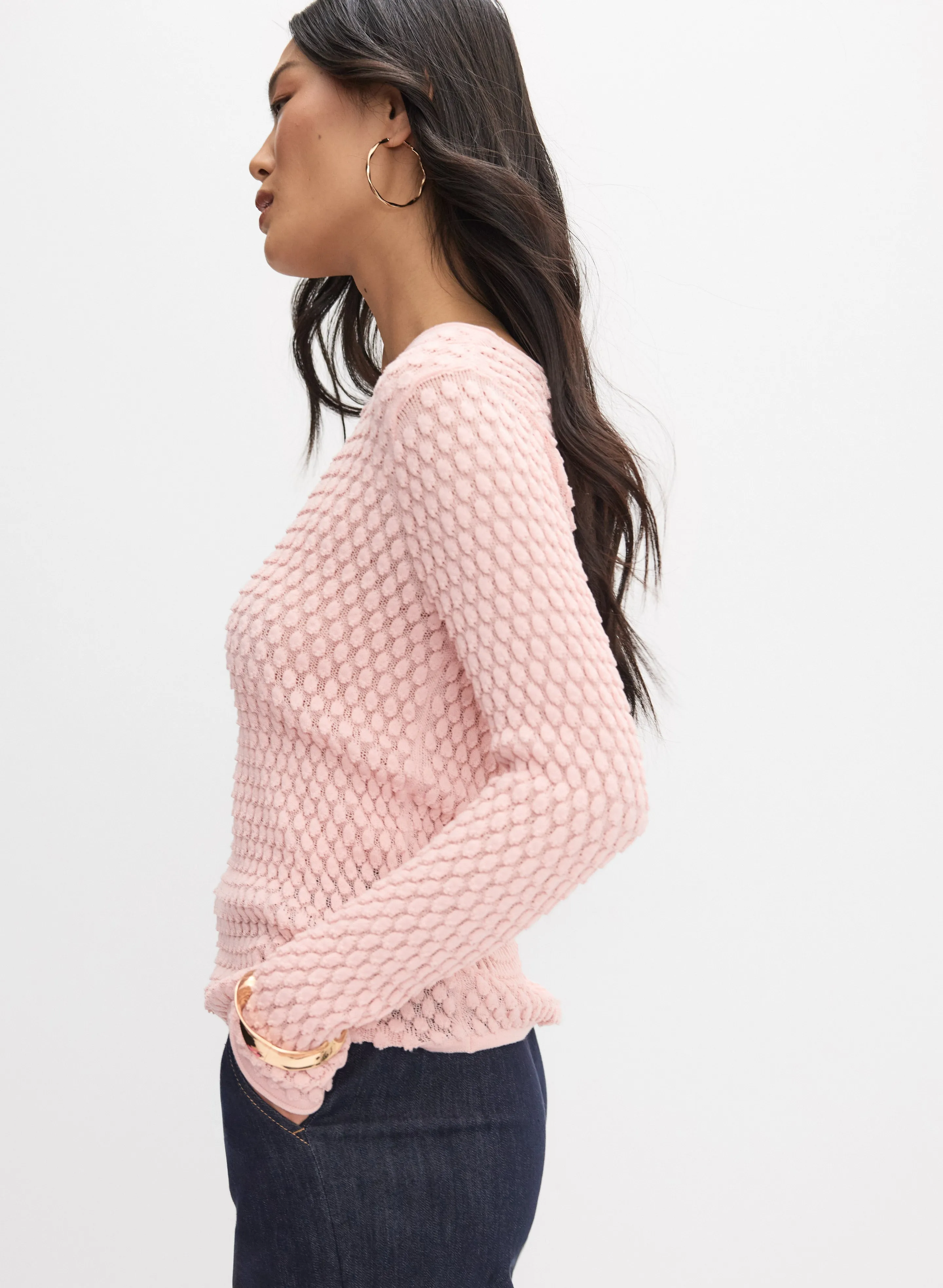 Popcorn Stitch Sweater sold by Melanie Lyne product image thumbnail 5