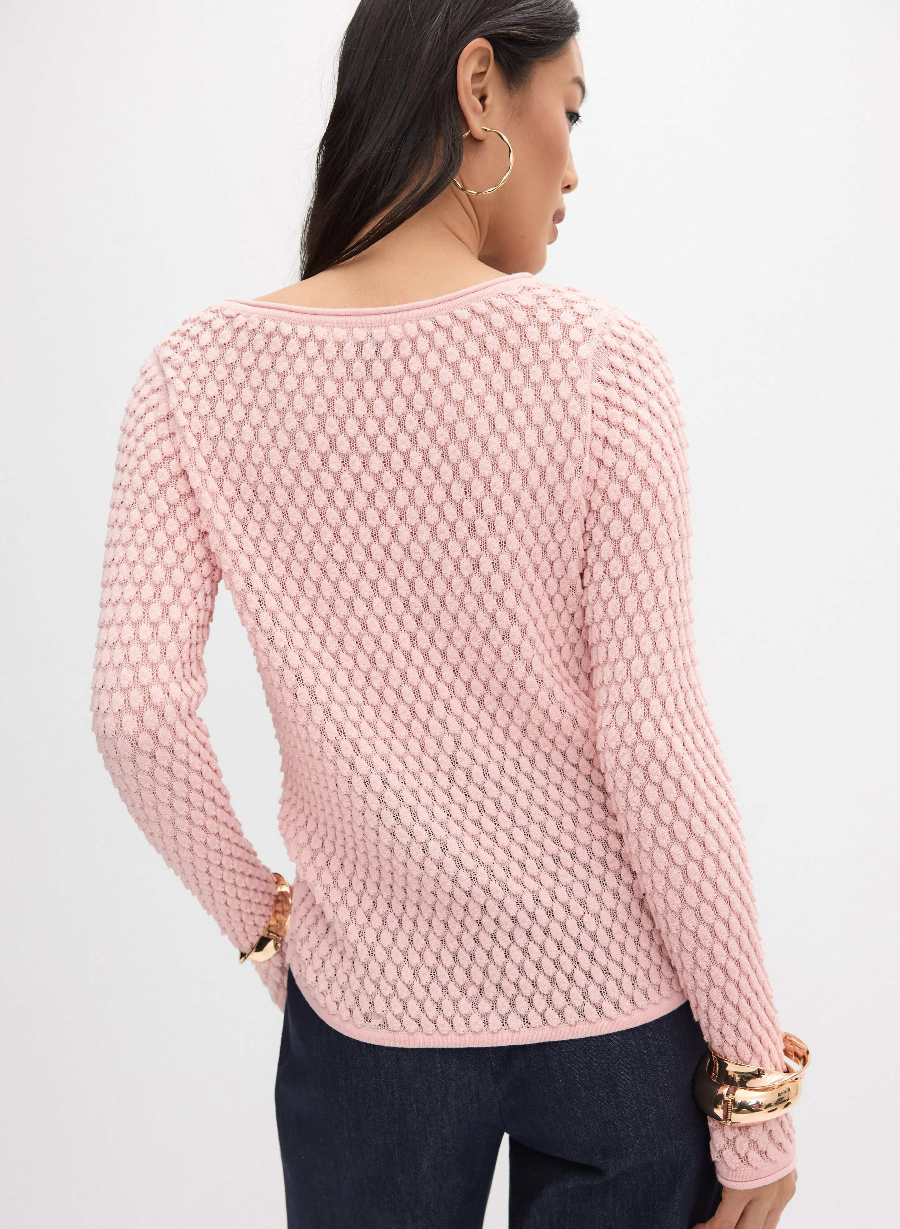 Popcorn Stitch Sweater sold by Melanie Lyne product image thumbnail 4