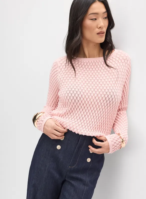 Popcorn Stitch Sweater sold by Melanie Lyne