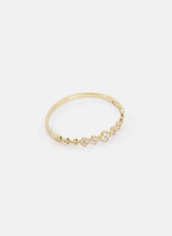 Flower Bangle Bracelet sold by Melanie Lyne